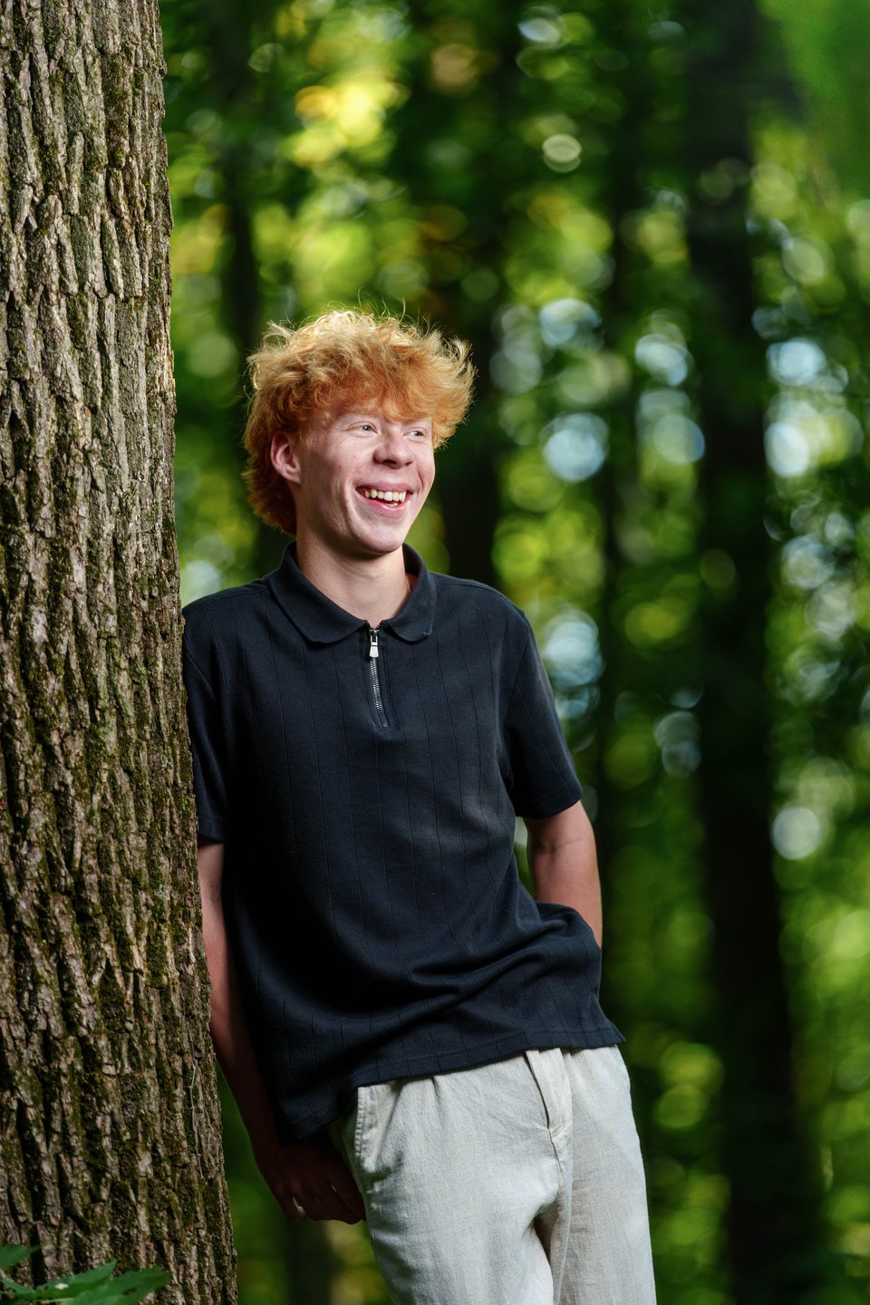 Logan Meier poses for senior photos outside Monroe, Wisconsin on September 5th, 2025. Meirer will graduate in 2026. for Second Crop Creative.