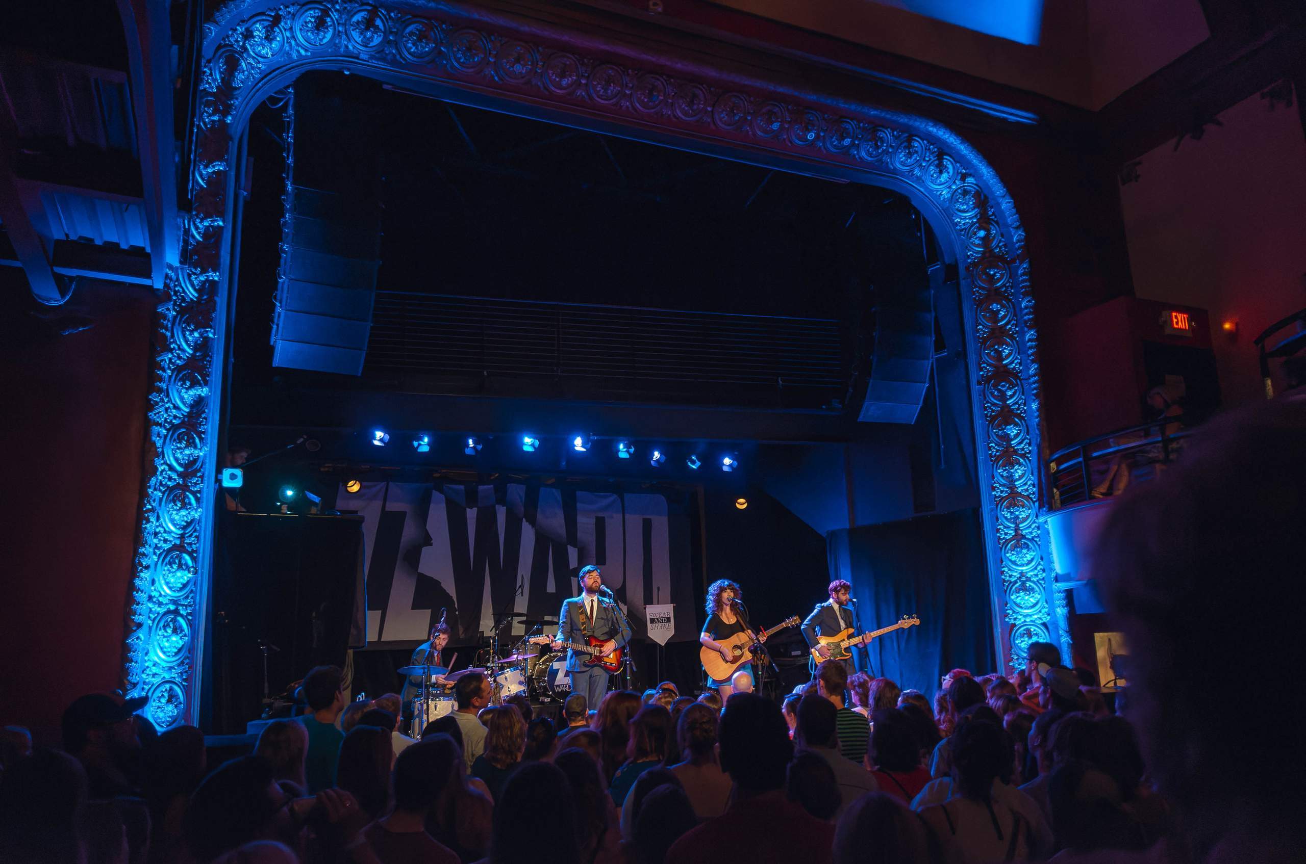 Swear & Shake performing at The Majestic in Madison, WI June 26, 2013, photography by Ross Harried for Second Crop Music