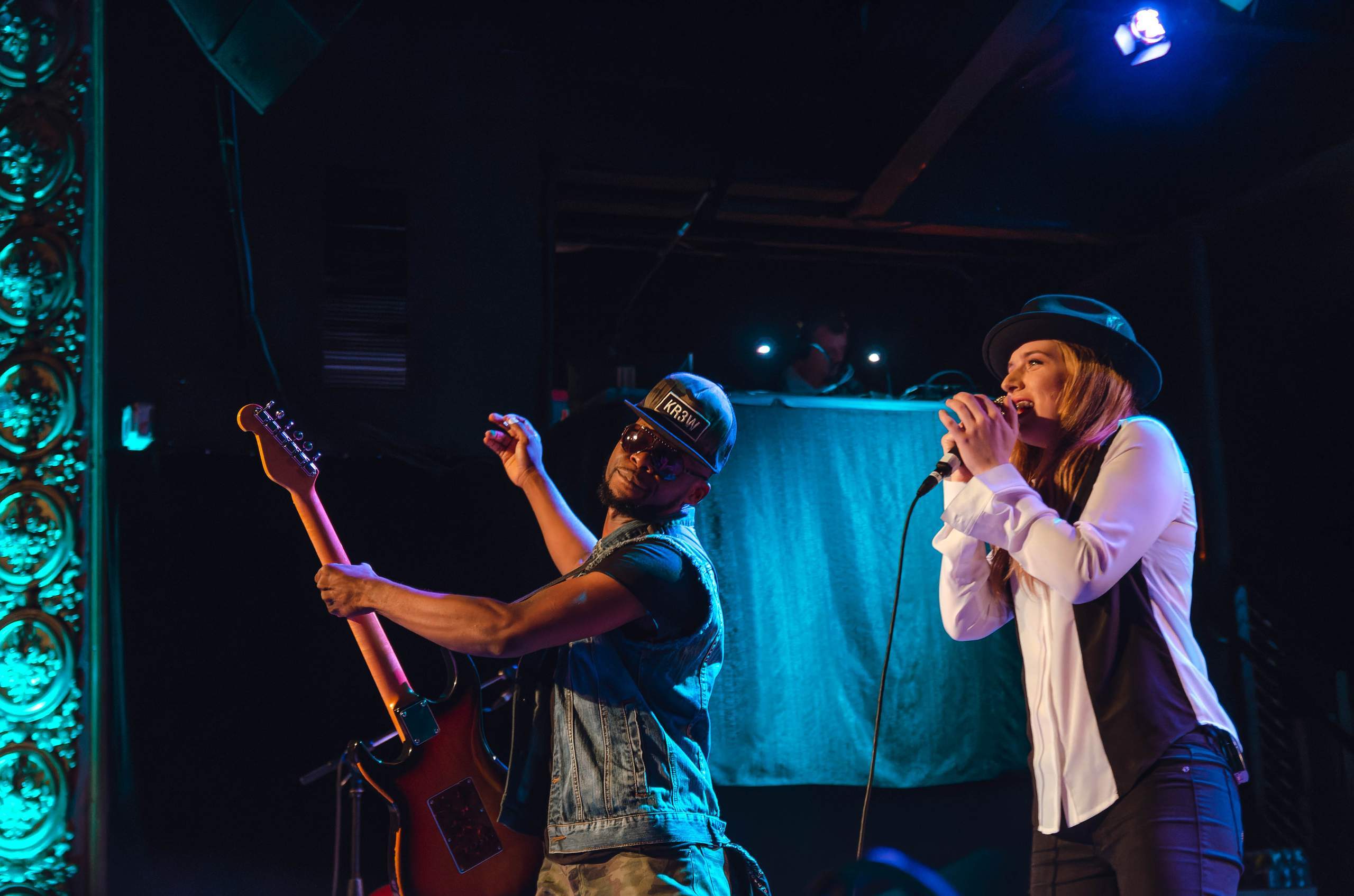 ZZ Ward performing at The Majestic in Madison, WI June 26, 2013, photography by Ross Harried for Second Crop Music