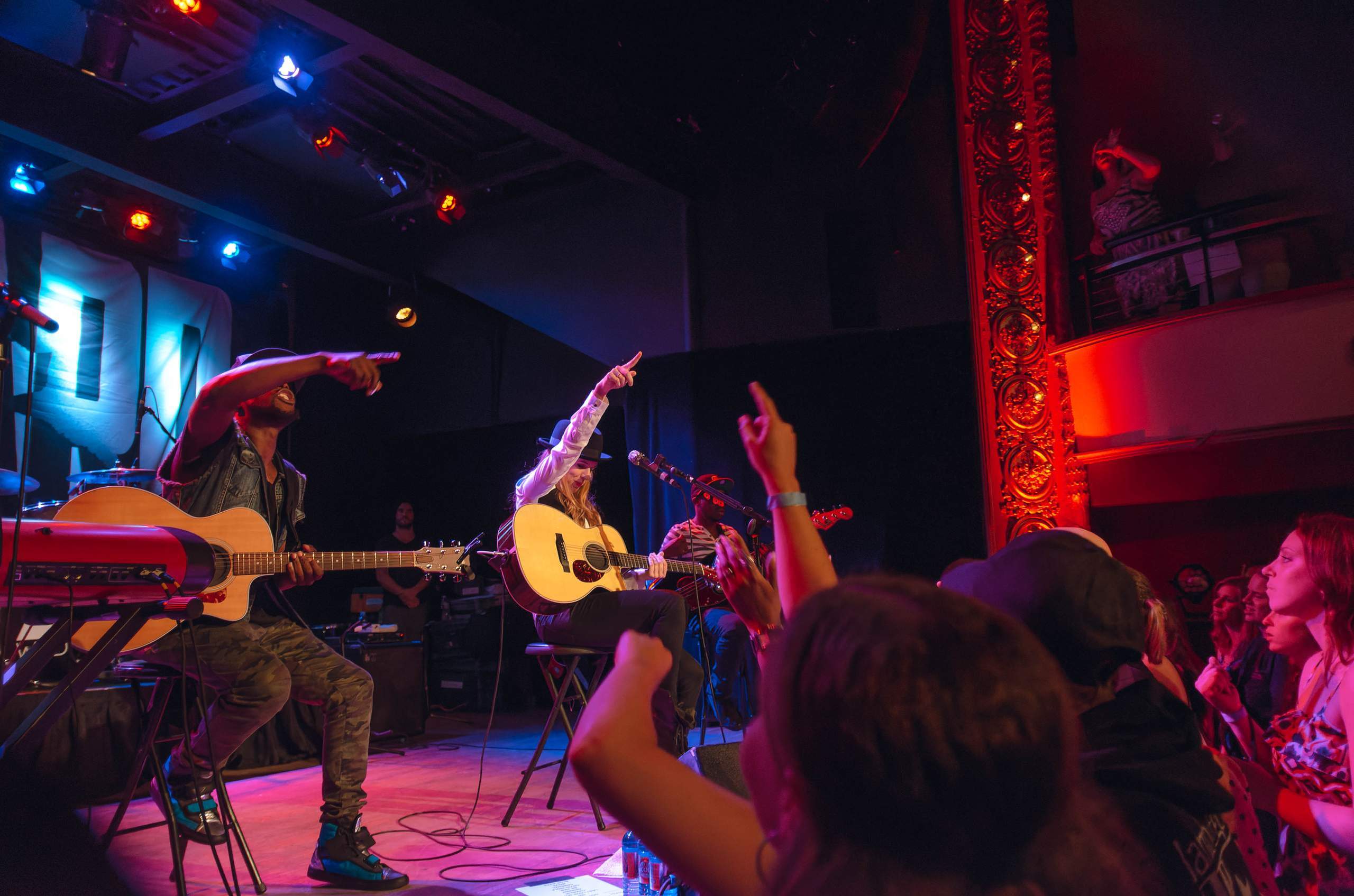 ZZ Ward performing at The Majestic in Madison, WI June 26, 2013, photography by Ross Harried for Second Crop Music