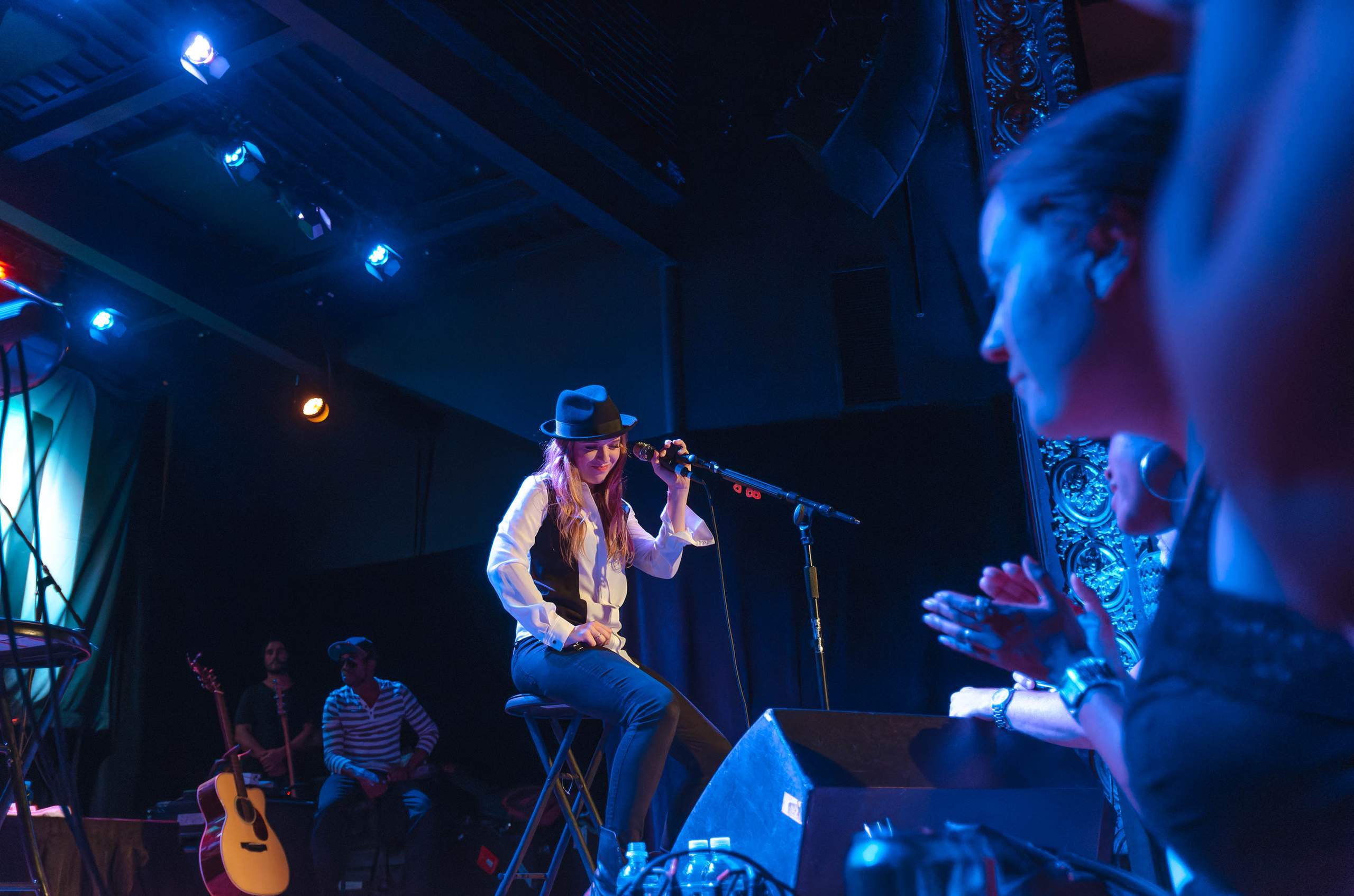 ZZ Ward performing at The Majestic in Madison, WI June 26, 2013, photography by Ross Harried for Second Crop Music