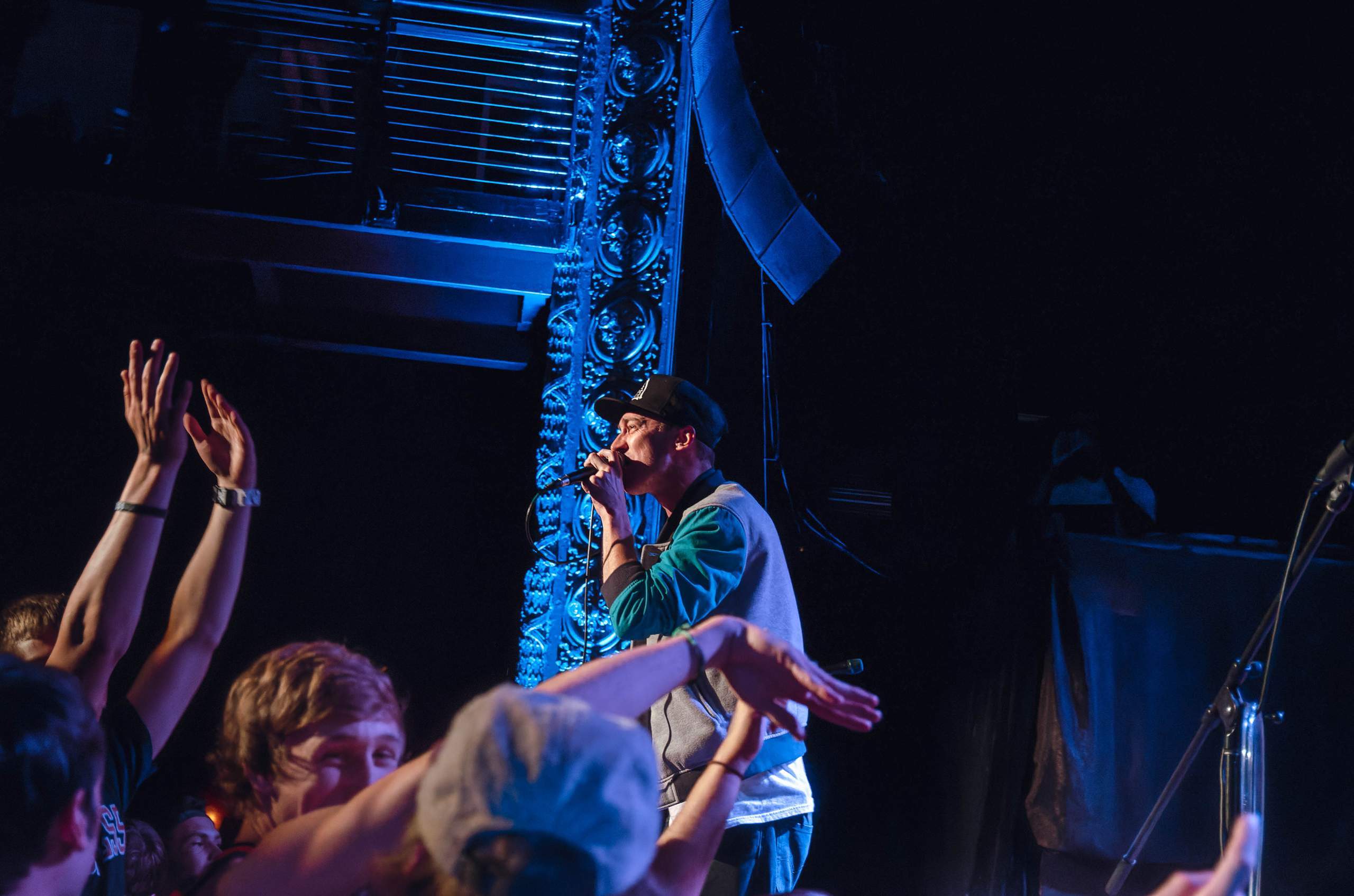 Probcause performing at The Majestic in Madison, WI September 14th, 2013, photography by Ross Harried for Second Crop Music