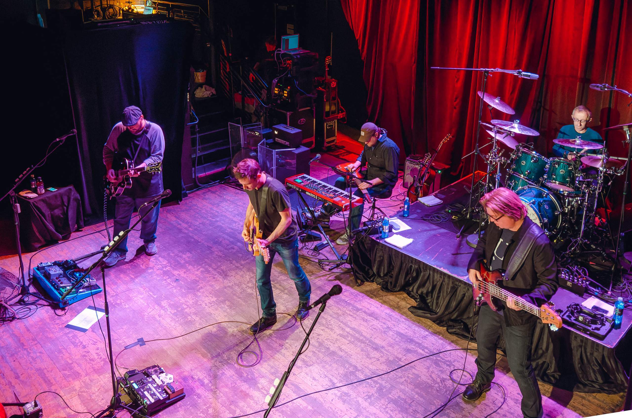 Toad the Wet Sprocket performing at The Majestic in Madison, WI November 22, 2013, photography by Ross Harried for Second Crop Music