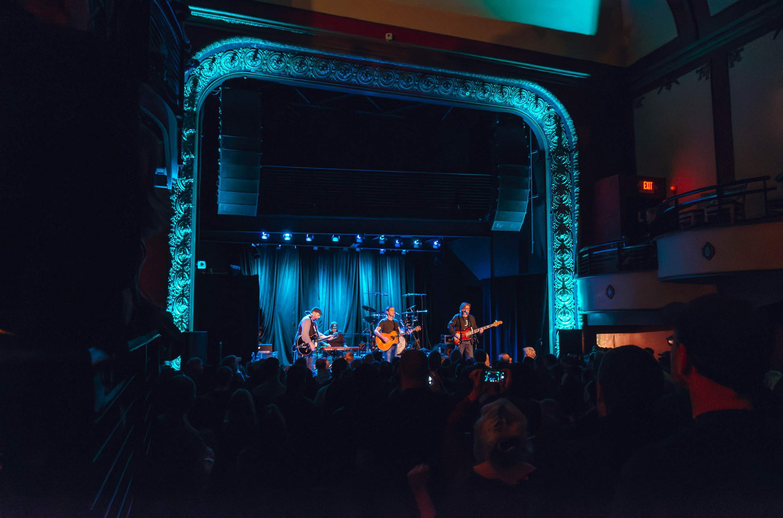 Toad the Wet Sprocket performing at The Majestic in Madison, WI November 22, 2013, photography by Ross Harried for Second Crop Music