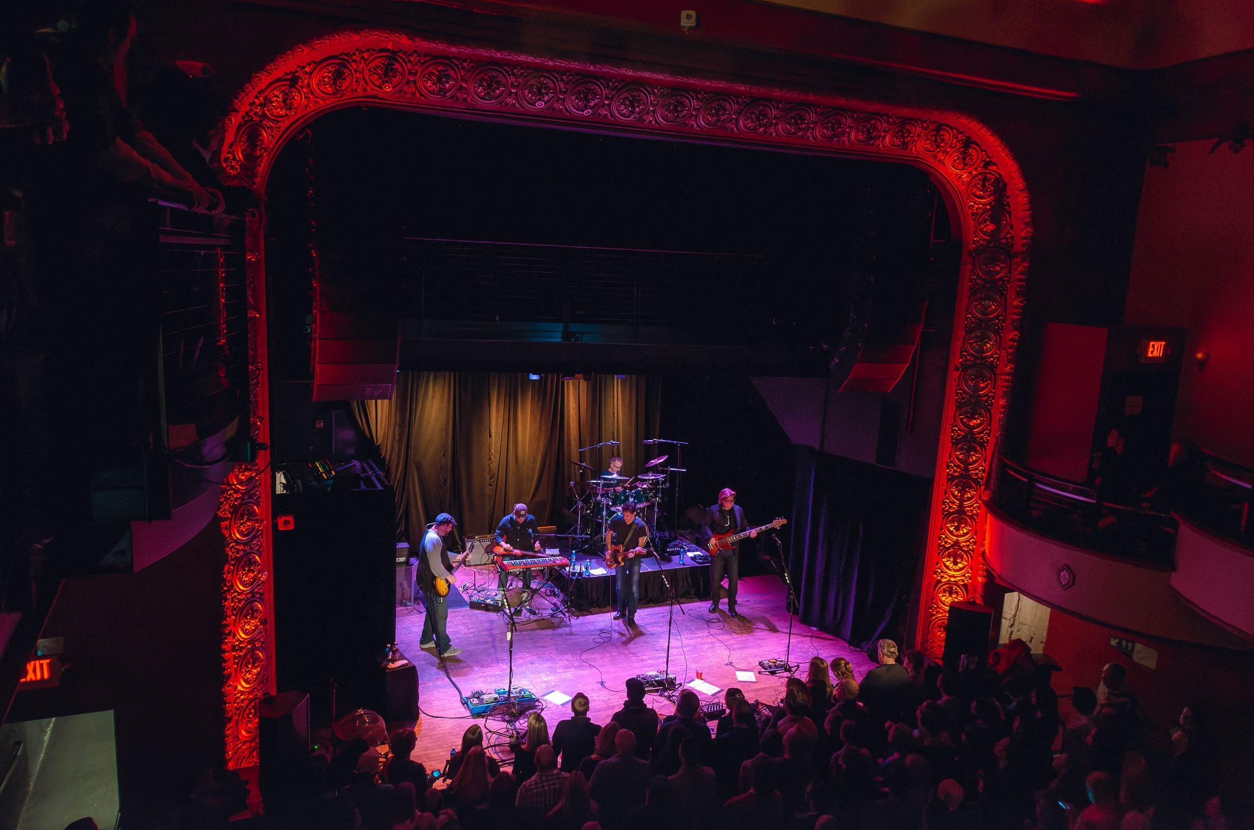 Toad the Wet Sprocket performing at The Majestic in Madison, WI November 22, 2013, photography by Ross Harried for Second Crop Music