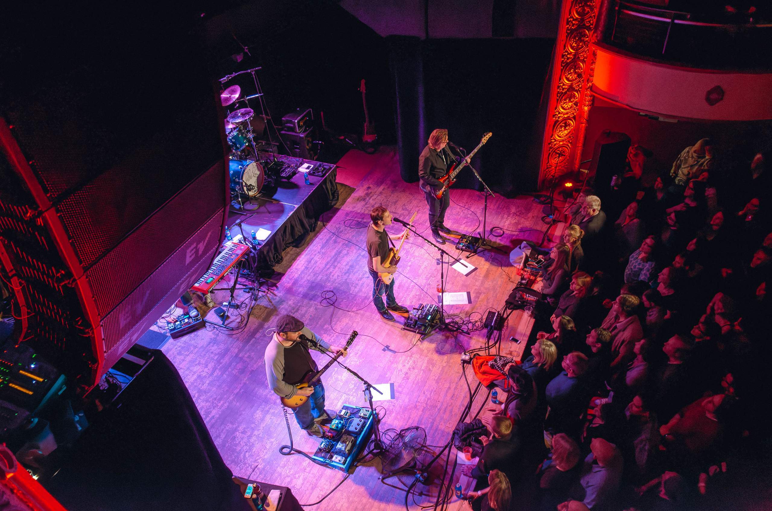 Toad the Wet Sprocket performing at The Majestic in Madison, WI November 22, 2013, photography by Ross Harried for Second Crop Music