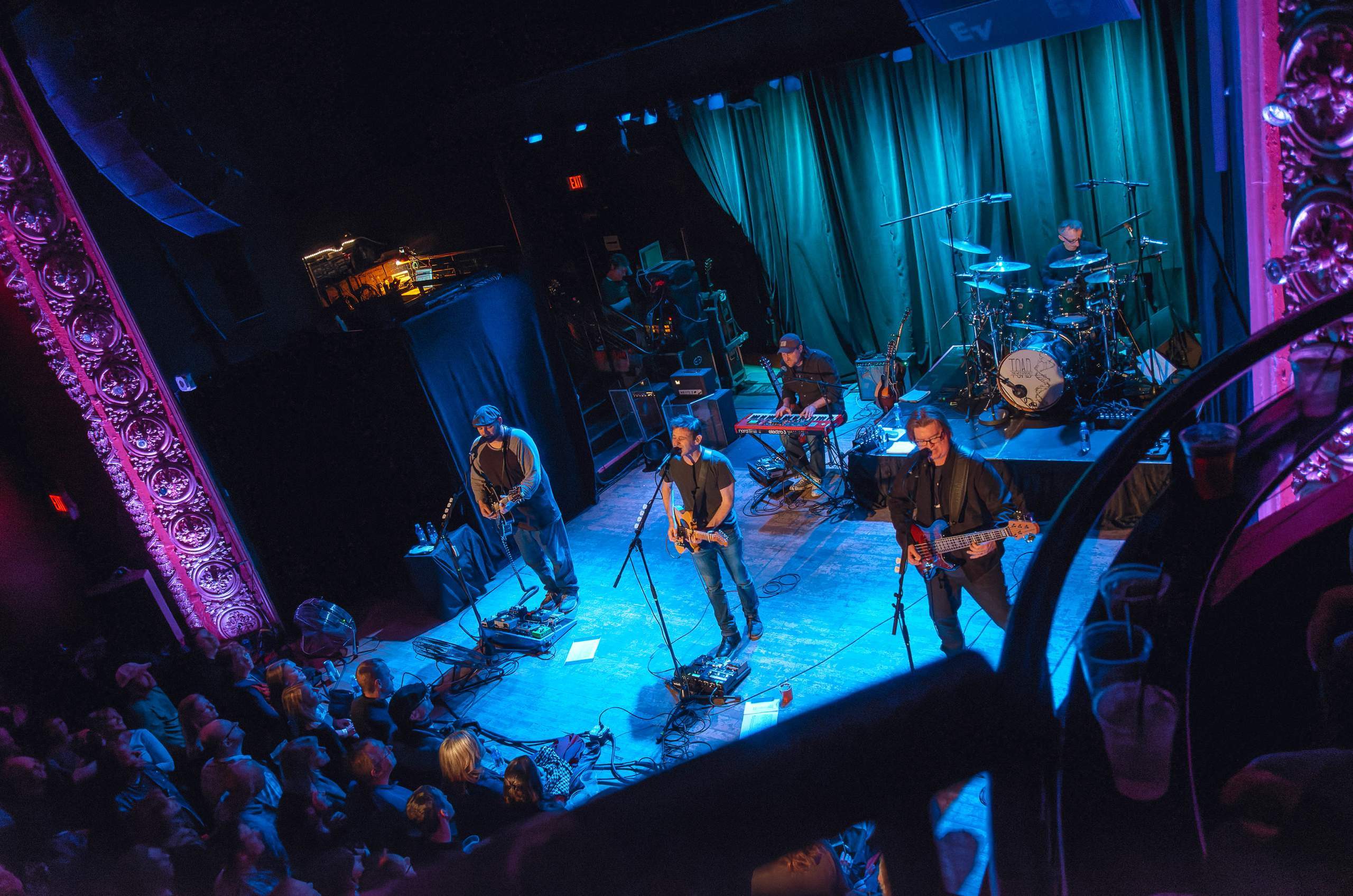 Toad the Wet Sprocket performing at The Majestic in Madison, WI November 22, 2013, photography by Ross Harried for Second Crop Music