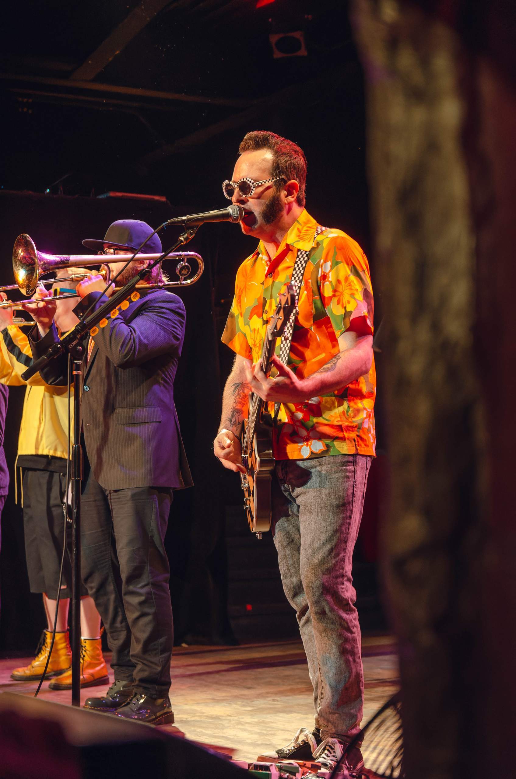 Reel Big Fish performing at The Majestic in Madison, WI March 22, 2014, photography by Ross Harried for Second Crop Music