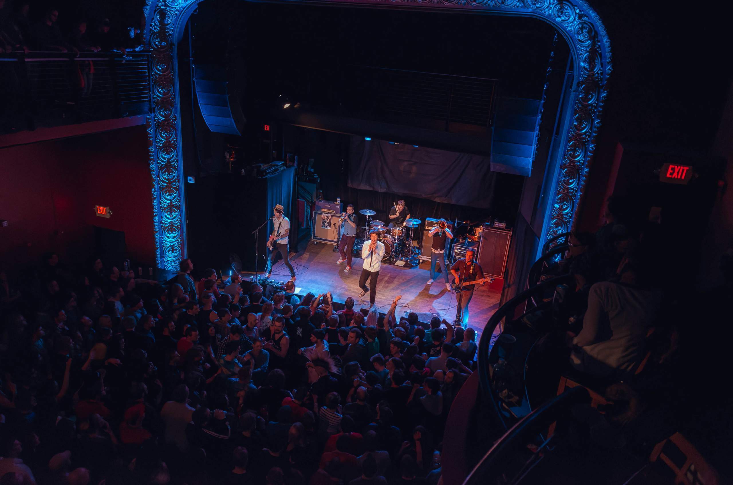 Surburban Legends performing at The Majestic in Madison, WI March 22, 2014, photography by Ross Harried for Second Crop Music
