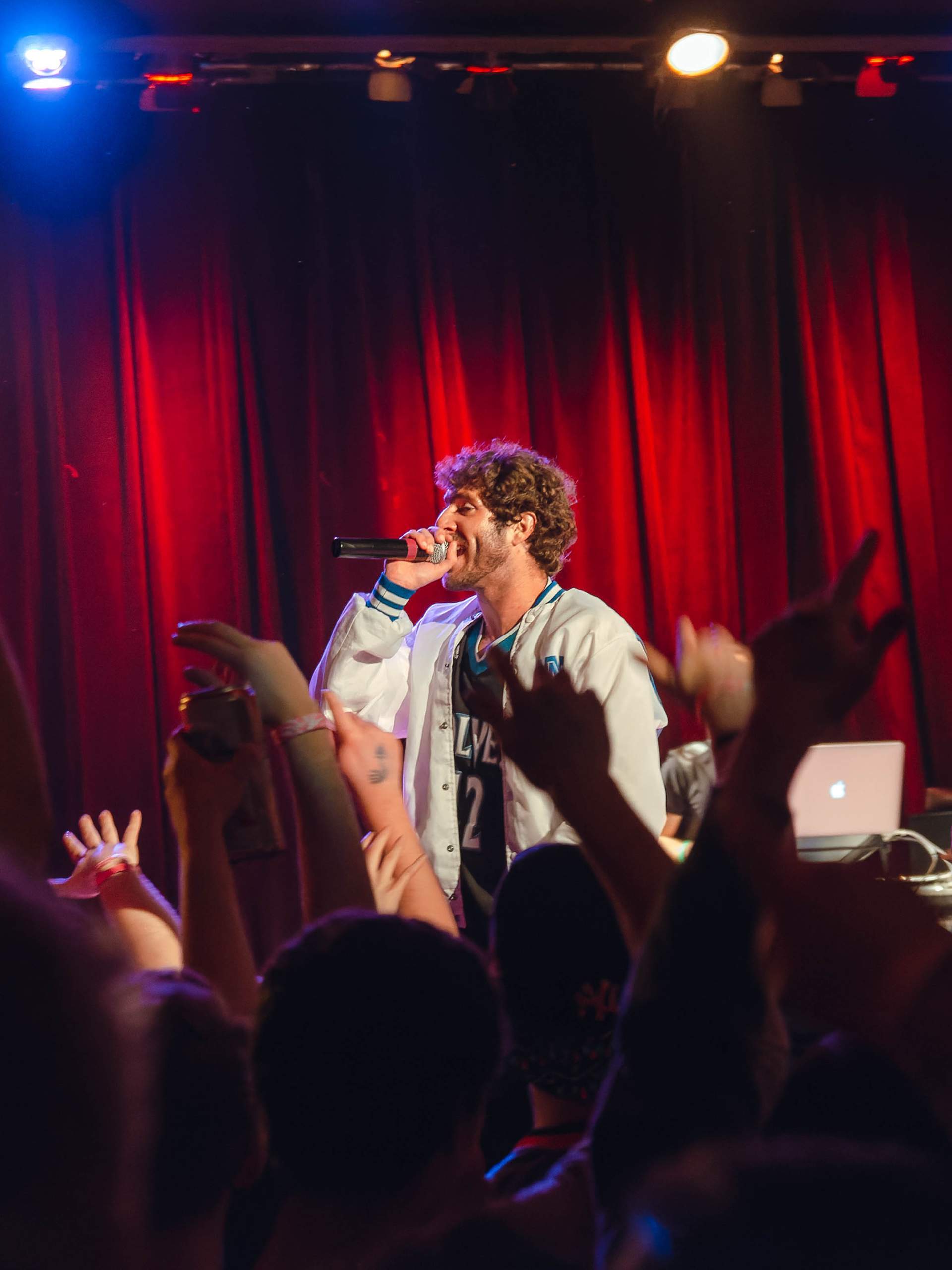 Lil Dicky performing at The Majestic in Madison, WI March 27th, 2014, photography by Ross Harried for Second Crop Music