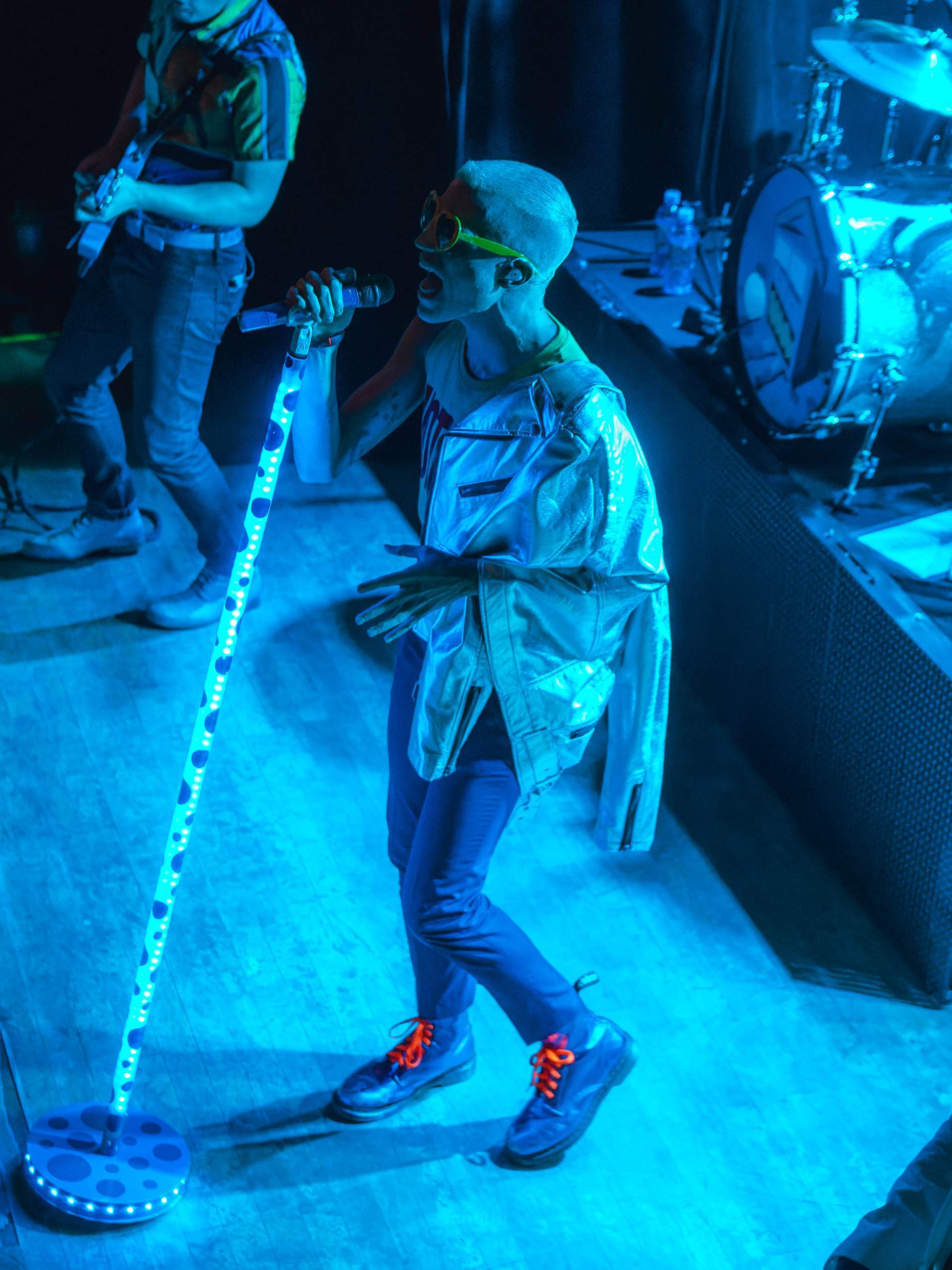 Neon Trees performing at The Majestic in Madison, WI June 24th, 2014, photography by Ross Harried for Second Crop Music