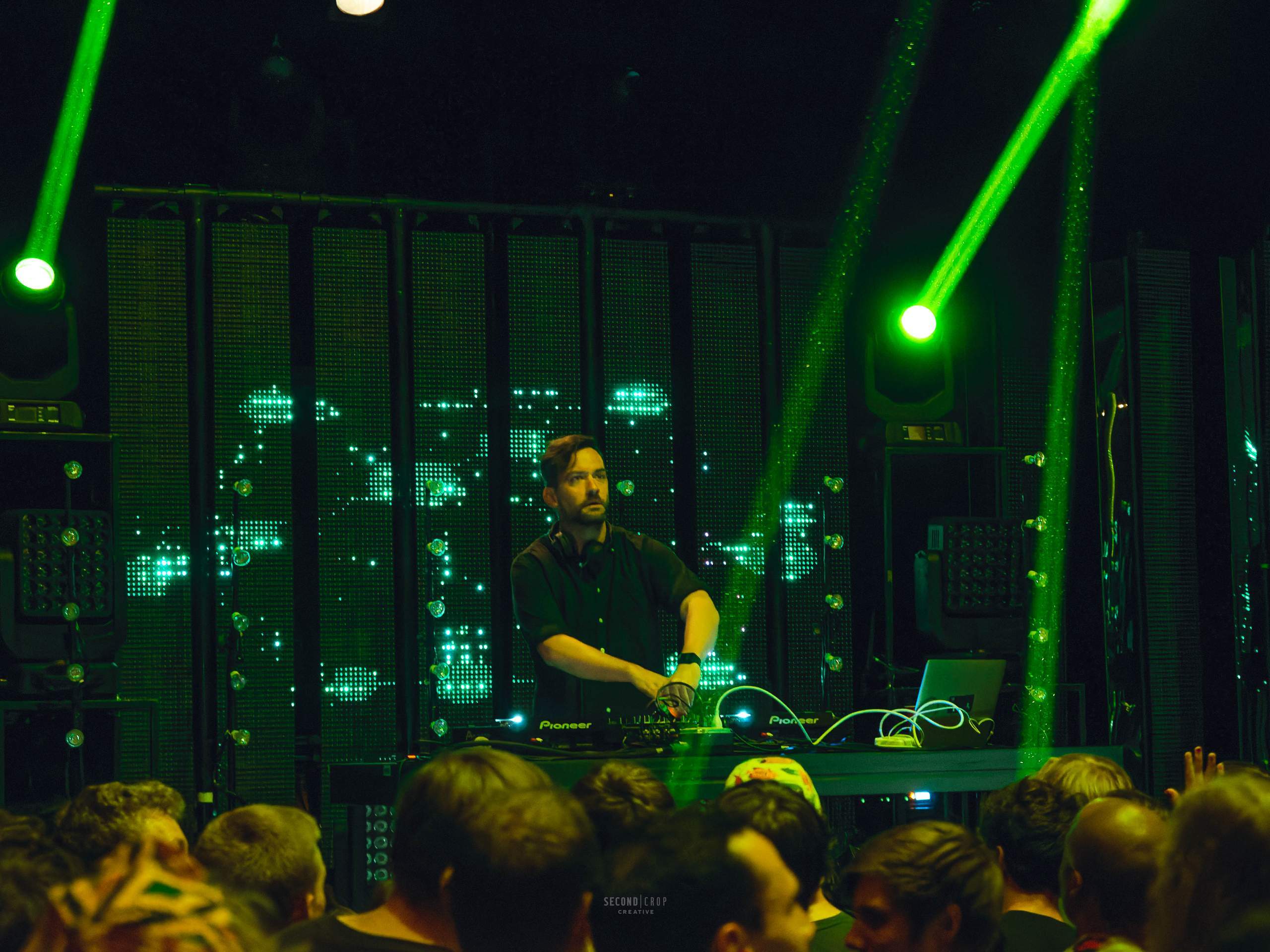 Bonobo performing at The Majestic in Madison, WI September 18th, 2014, photography by Ross Harried for Second Crop Music