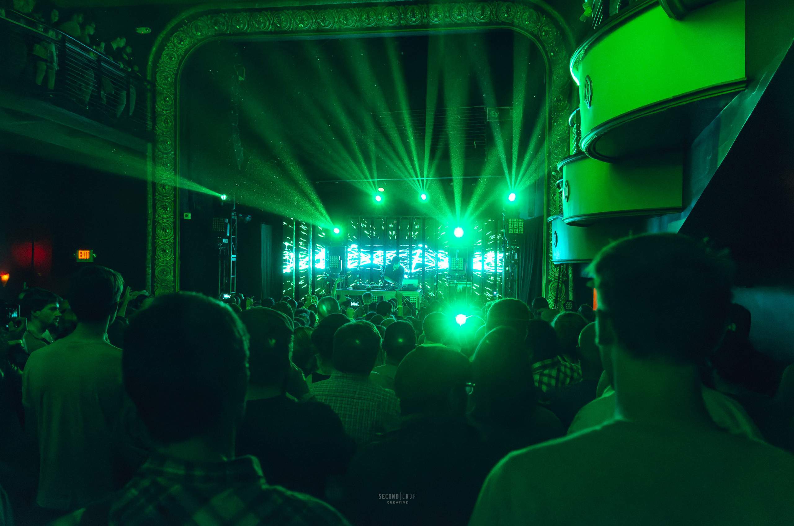 Bonobo performing at The Majestic in Madison, WI September 18th, 2014, photography by Ross Harried for Second Crop Music