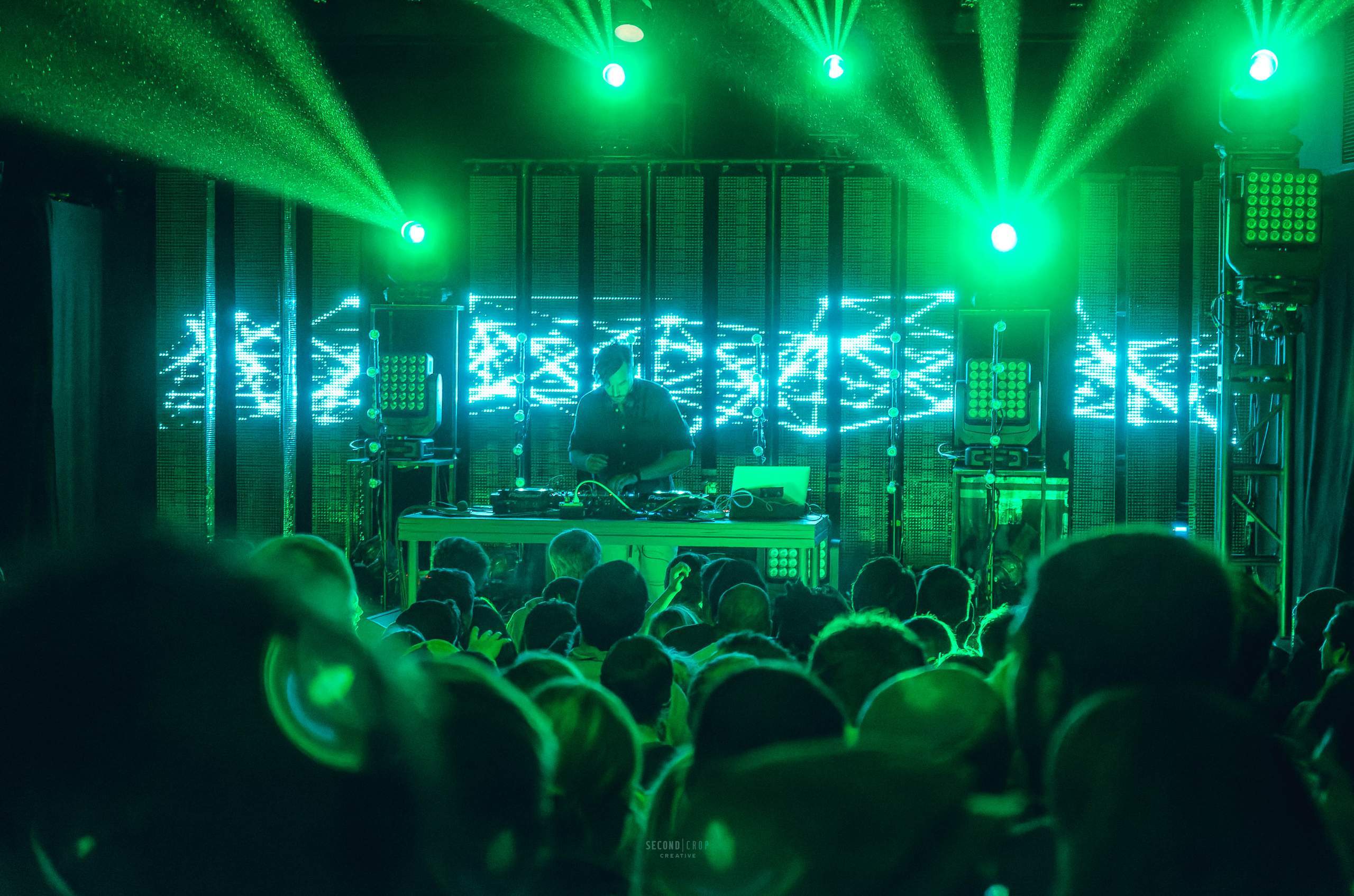 Bonobo performing at The Majestic in Madison, WI September 18th, 2014, photography by Ross Harried for Second Crop Music