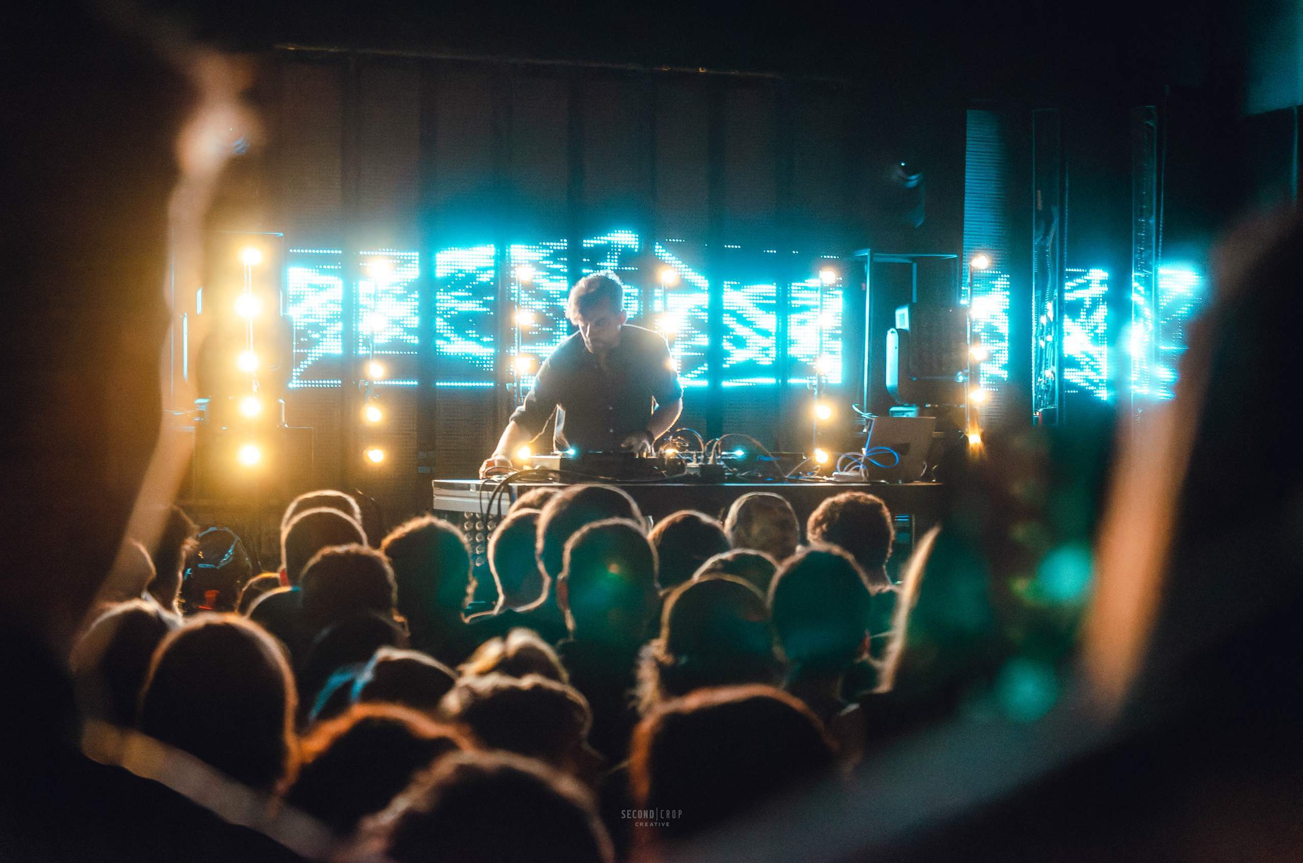 Bonobo performing at The Majestic in Madison, WI September 18th, 2014, photography by Ross Harried for Second Crop Music