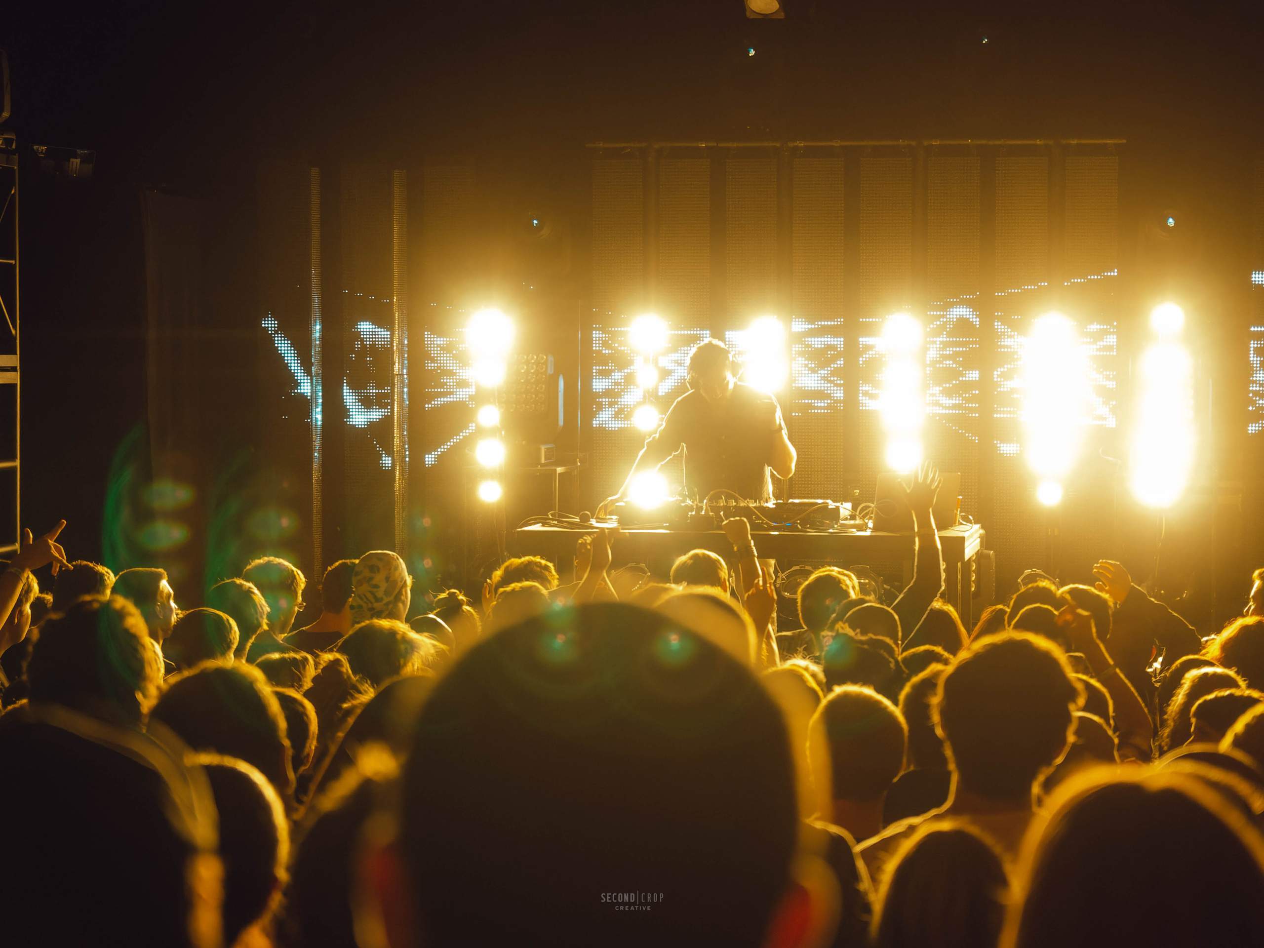 Bonobo performing at The Majestic in Madison, WI September 18th, 2014, photography by Ross Harried for Second Crop Music