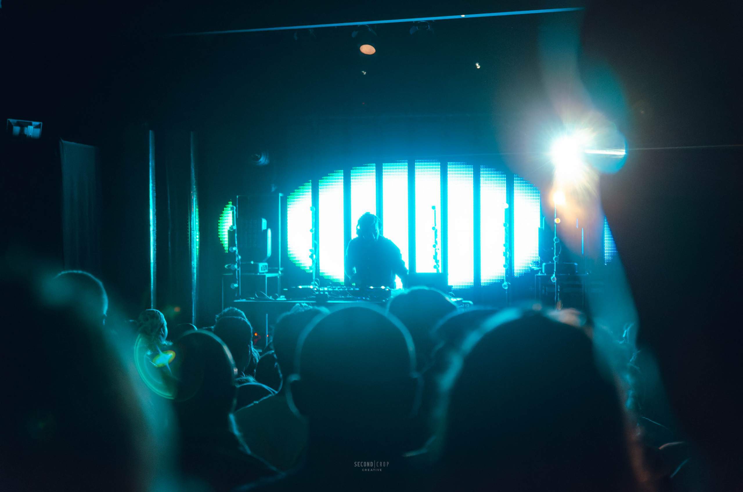 Bonobo performing at The Majestic in Madison, WI September 18th, 2014, photography by Ross Harried for Second Crop Music