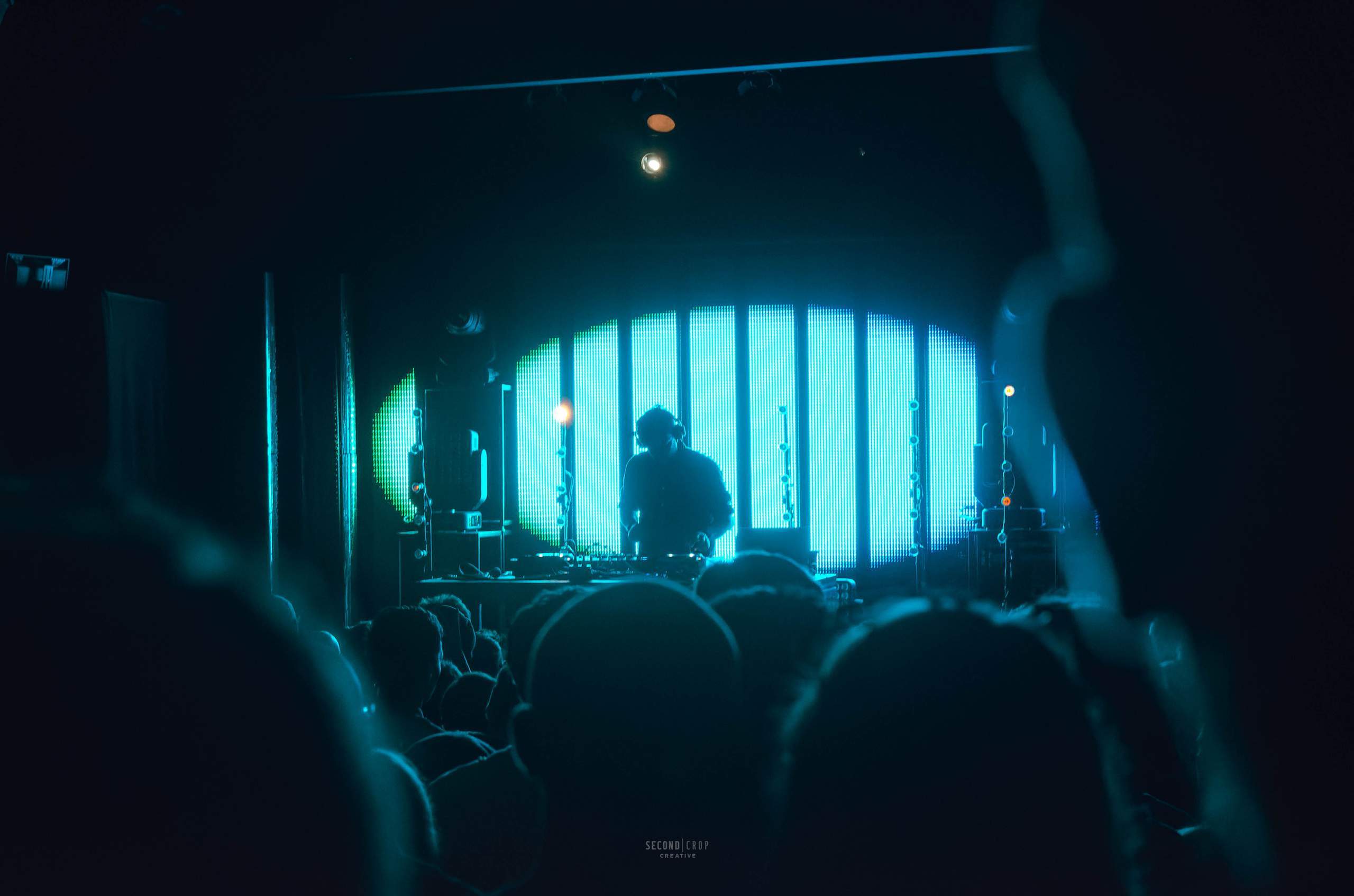 Bonobo performing at The Majestic in Madison, WI September 18th, 2014, photography by Ross Harried for Second Crop Music