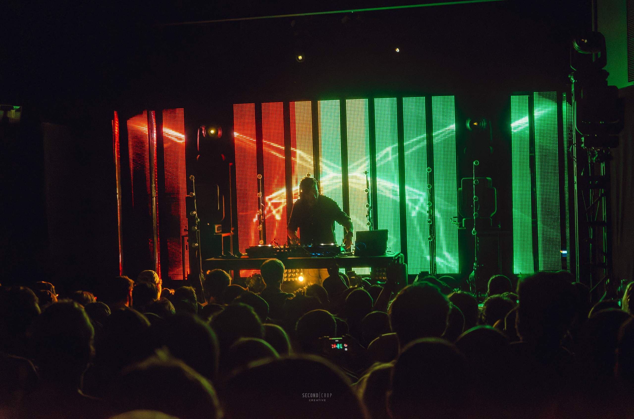 Bonobo performing at The Majestic in Madison, WI September 18th, 2014, photography by Ross Harried for Second Crop Music