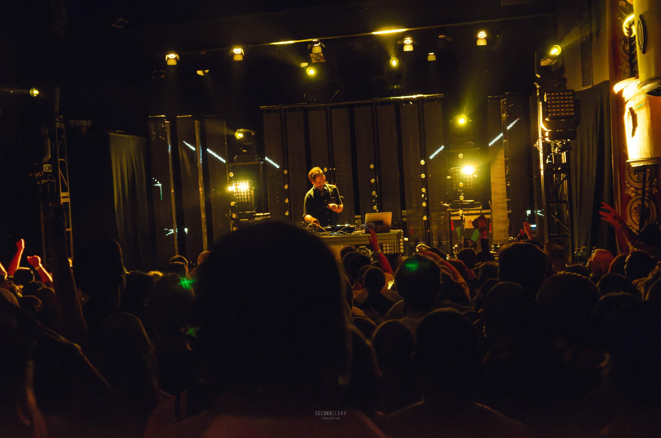 Bonobo performing at The Majestic in Madison, WI September 18th, 2014, photography by Ross Harried for Second Crop Music