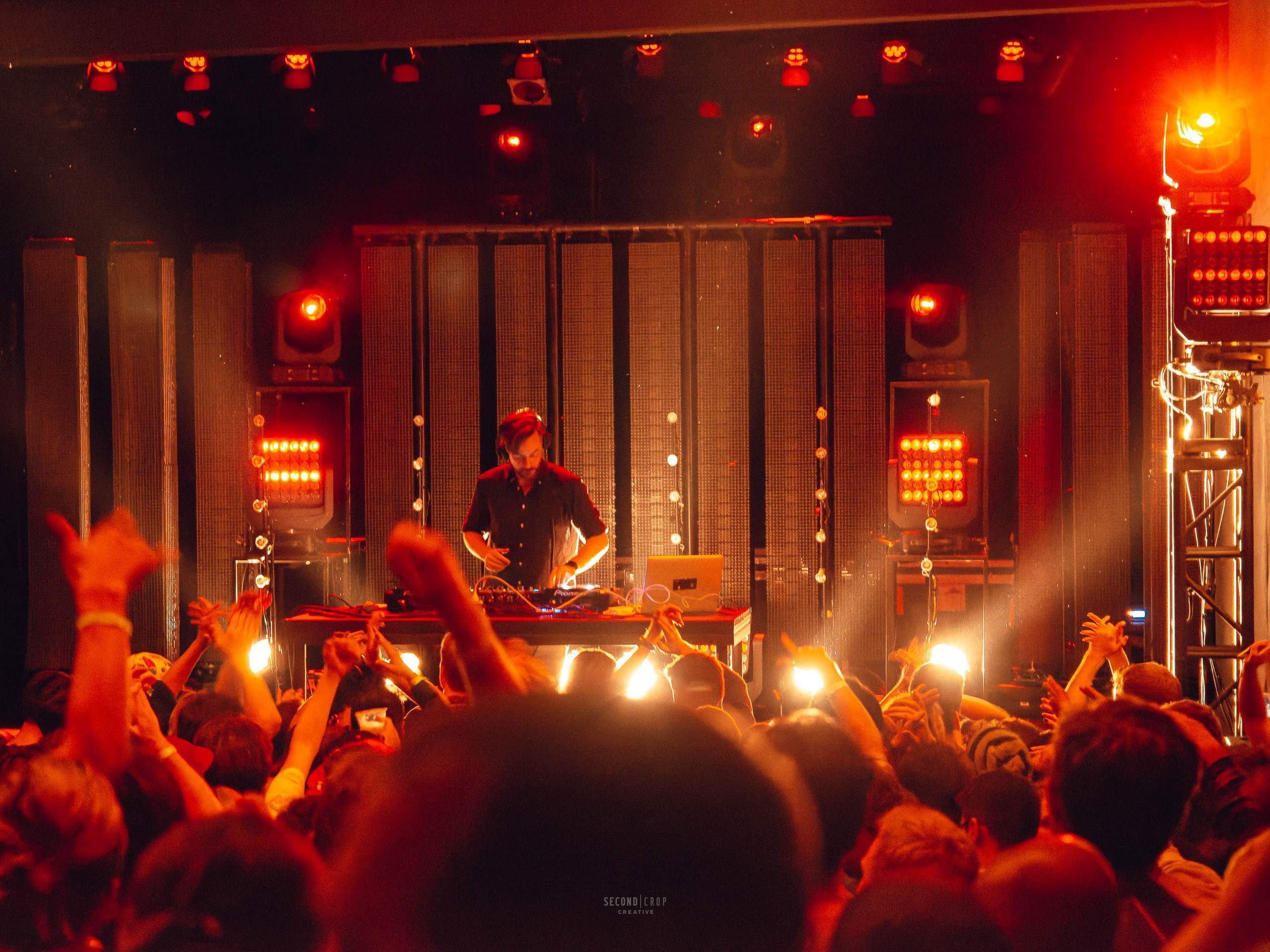 Bonobo performing at The Majestic in Madison, WI September 18th, 2014, photography by Ross Harried for Second Crop Music