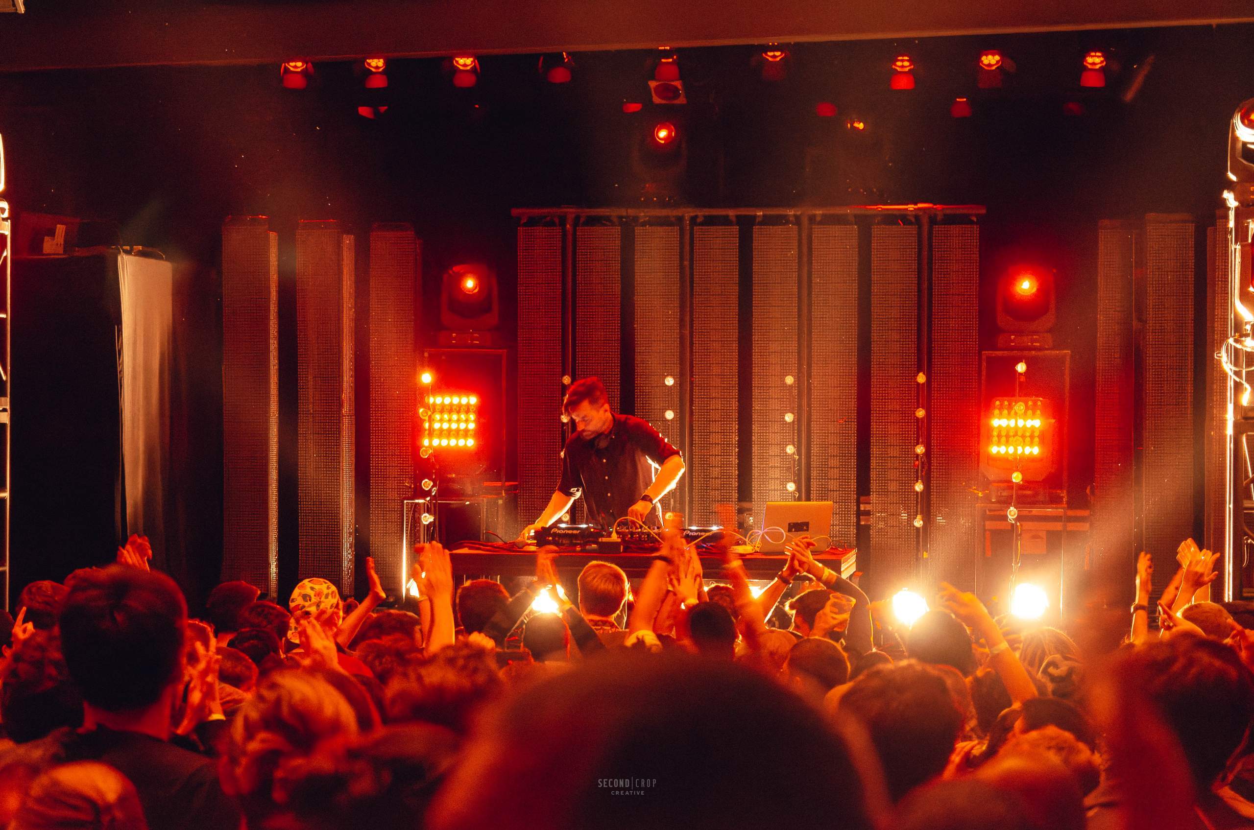 Bonobo performing at The Majestic in Madison, WI September 18th, 2014, photography by Ross Harried for Second Crop Music