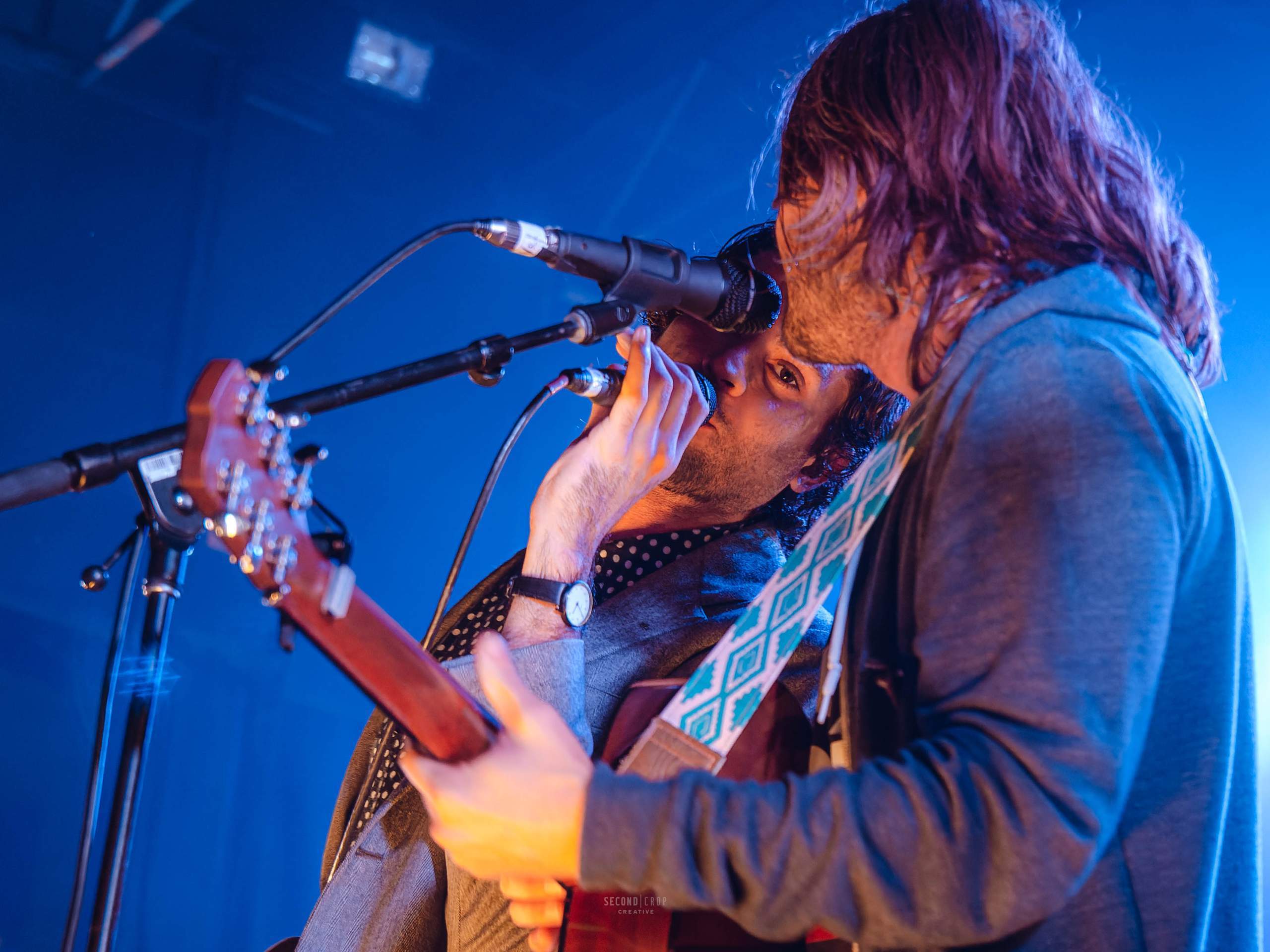 The Head and the Heart performing Live on King Street in Madison, WI, photography by Ross Harried for Second Crop Music