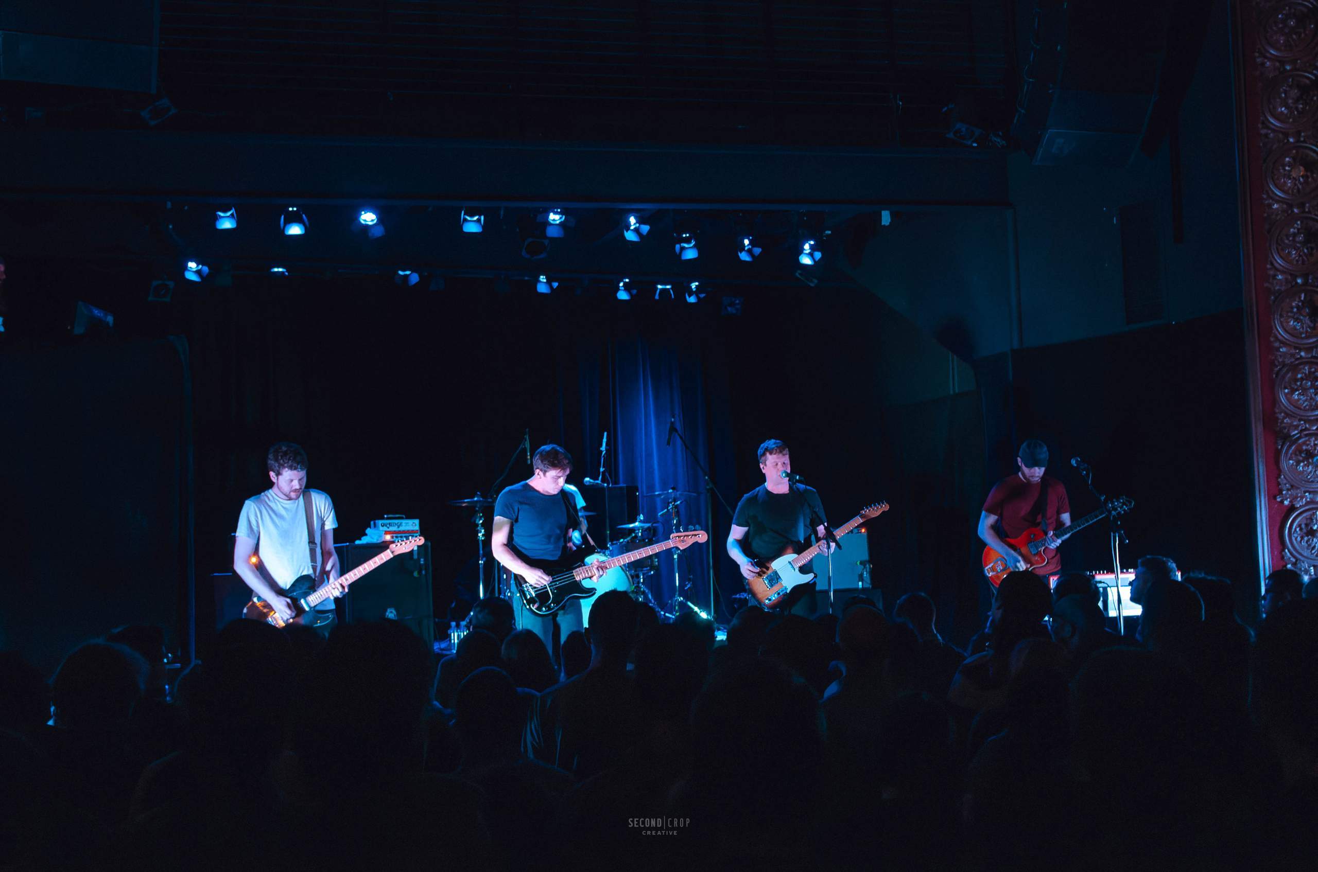 We Were Promised Jetpacks performing at The Majestic in Madison, WI, October 25th, 2014, photography by Ross Harried for Second Crop Music
