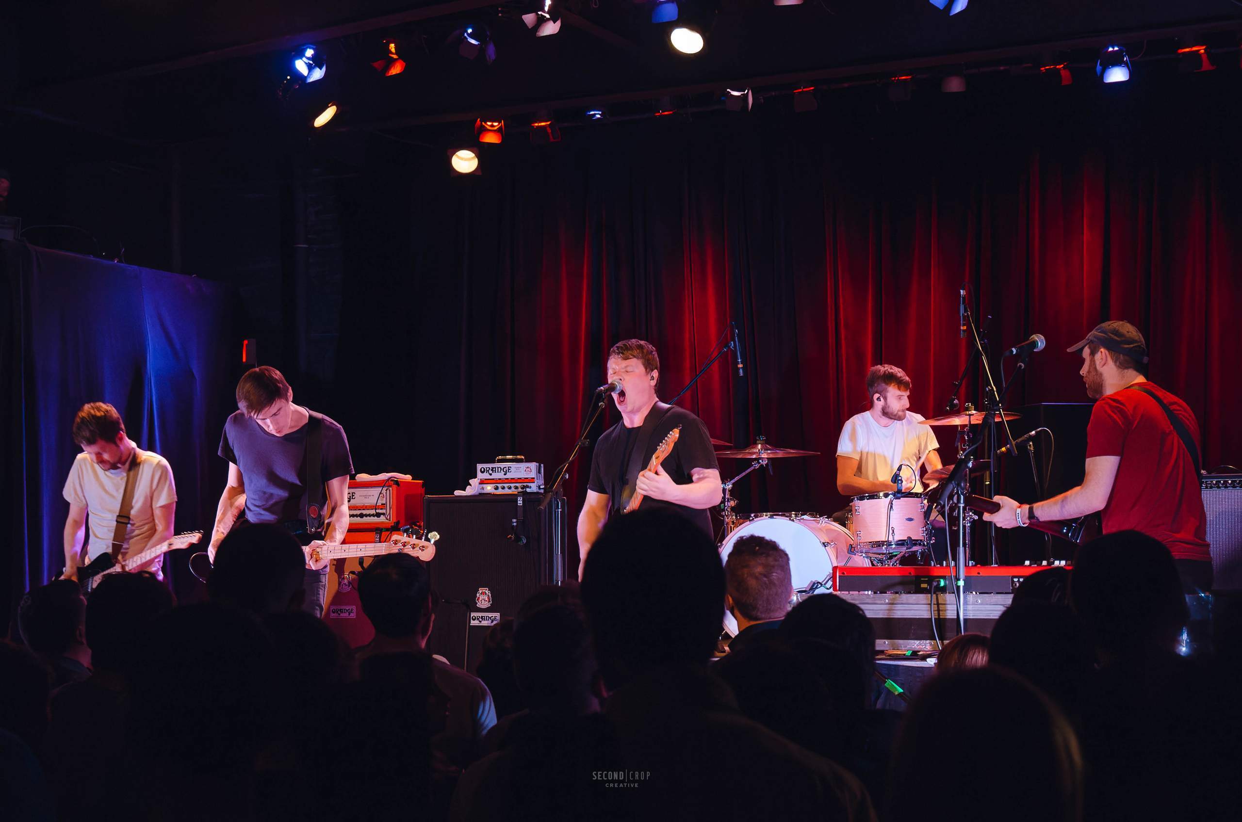 We Were Promised Jetpacks performing at The Majestic in Madison, WI, October 25th, 2014, photography by Ross Harried for Second Crop Music