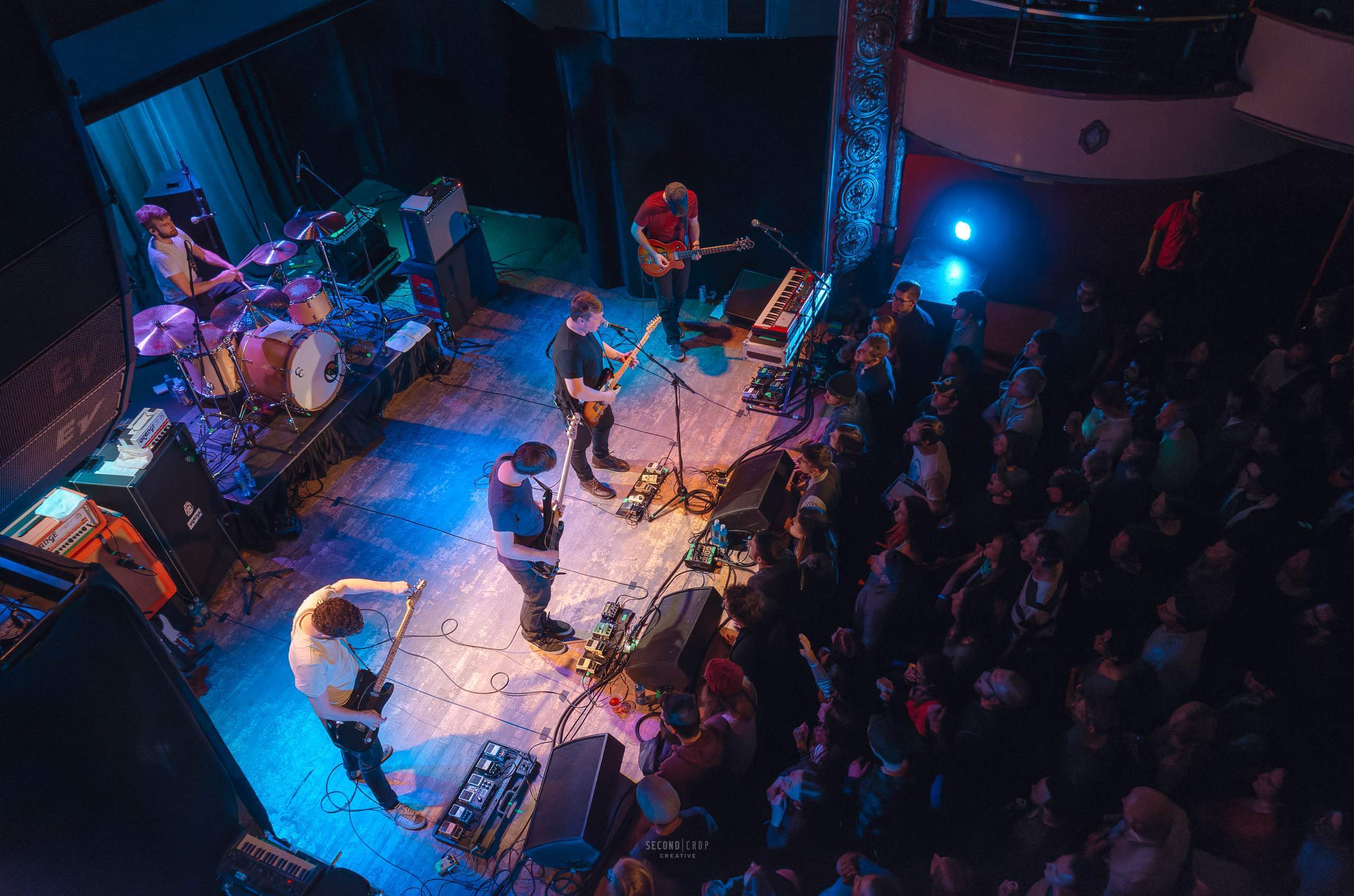 We Were Promised Jetpacks performing at The Majestic in Madison, WI, October 25th, 2014, photography by Ross Harried for Second Crop Music