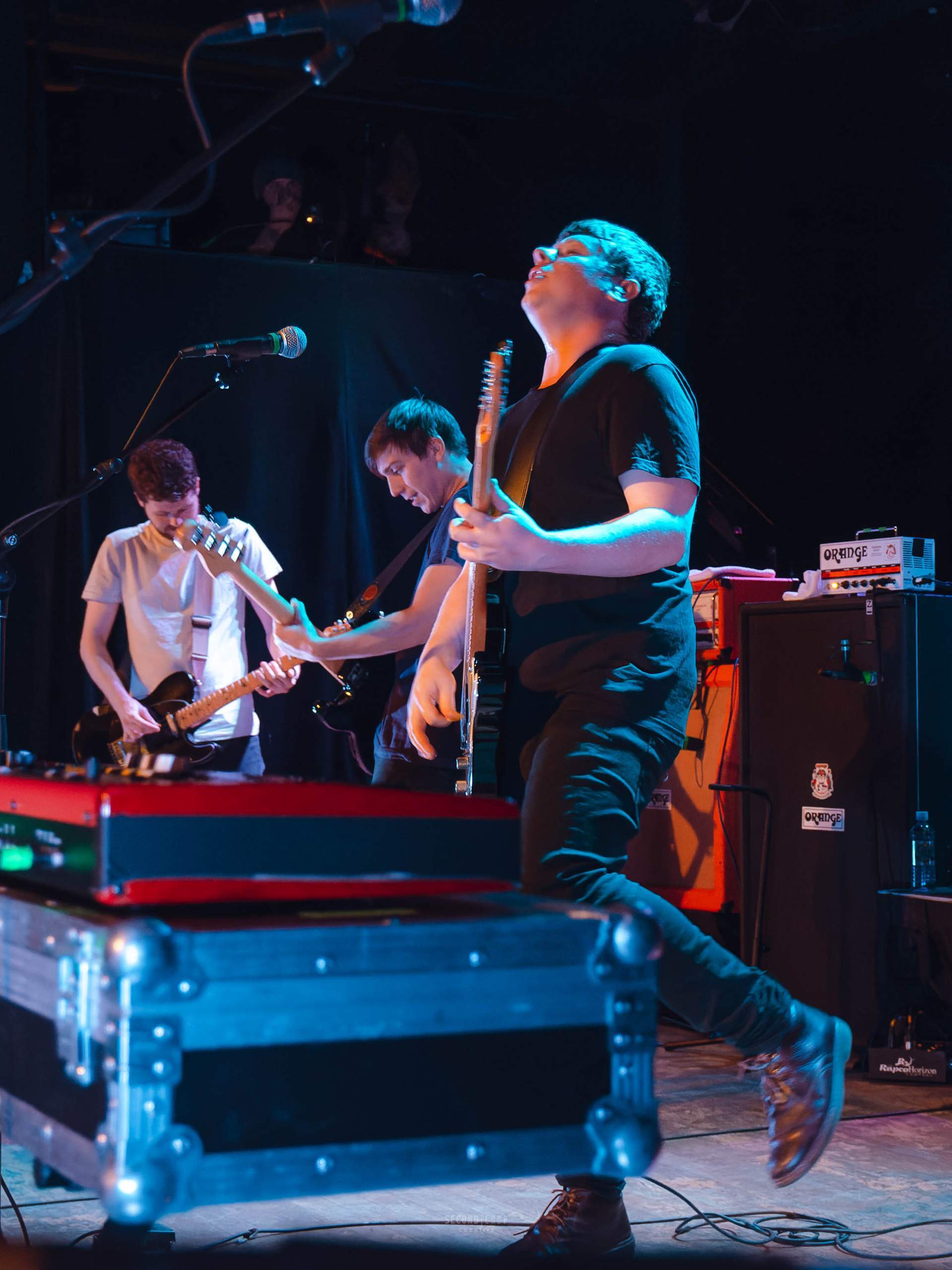We Were Promised Jetpacks performing at The Majestic in Madison, WI, October 25th, 2014, photography by Ross Harried for Second Crop Music