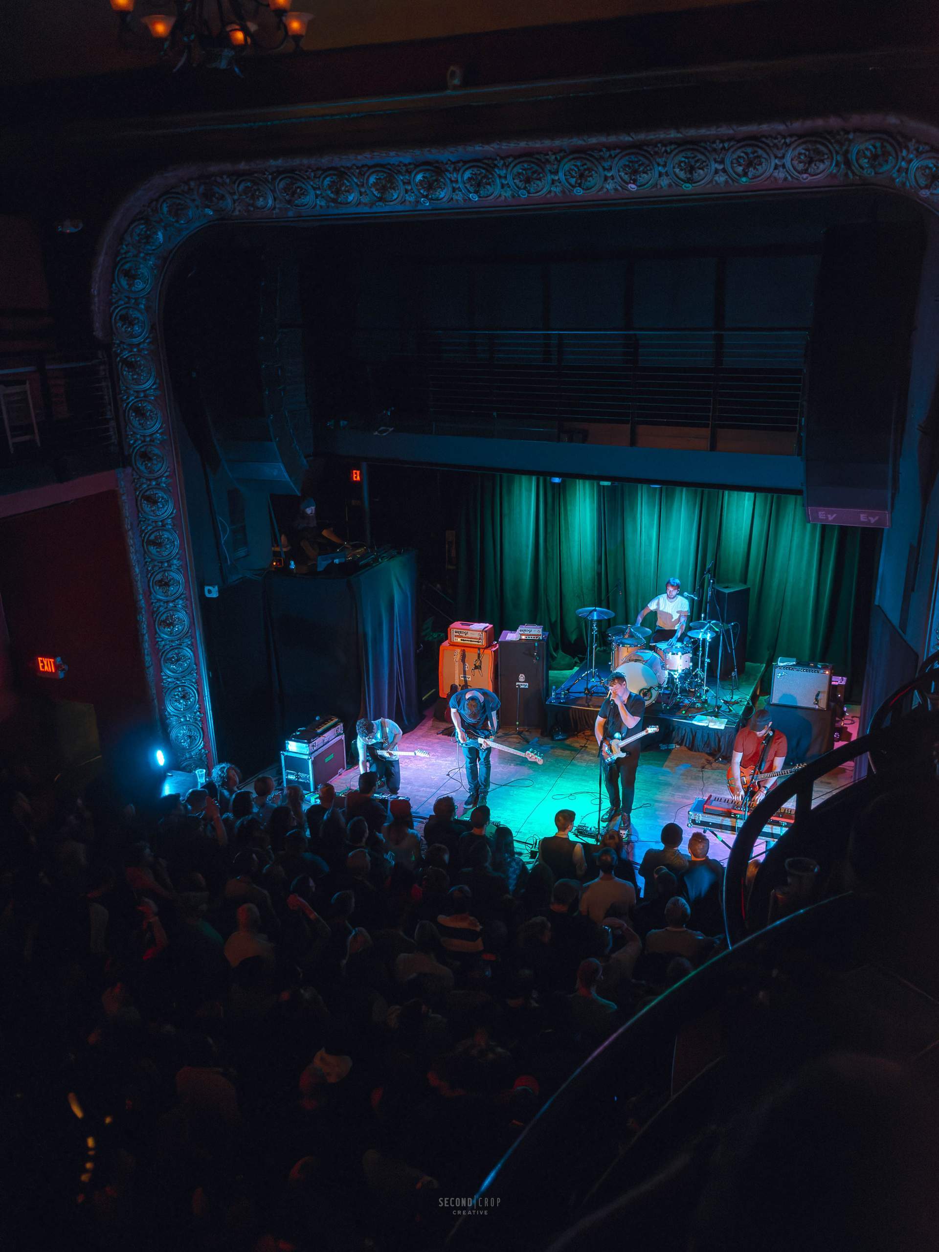 We Were Promised Jetpacks performing at The Majestic in Madison, WI, October 25th, 2014, photography by Ross Harried for Second Crop Music