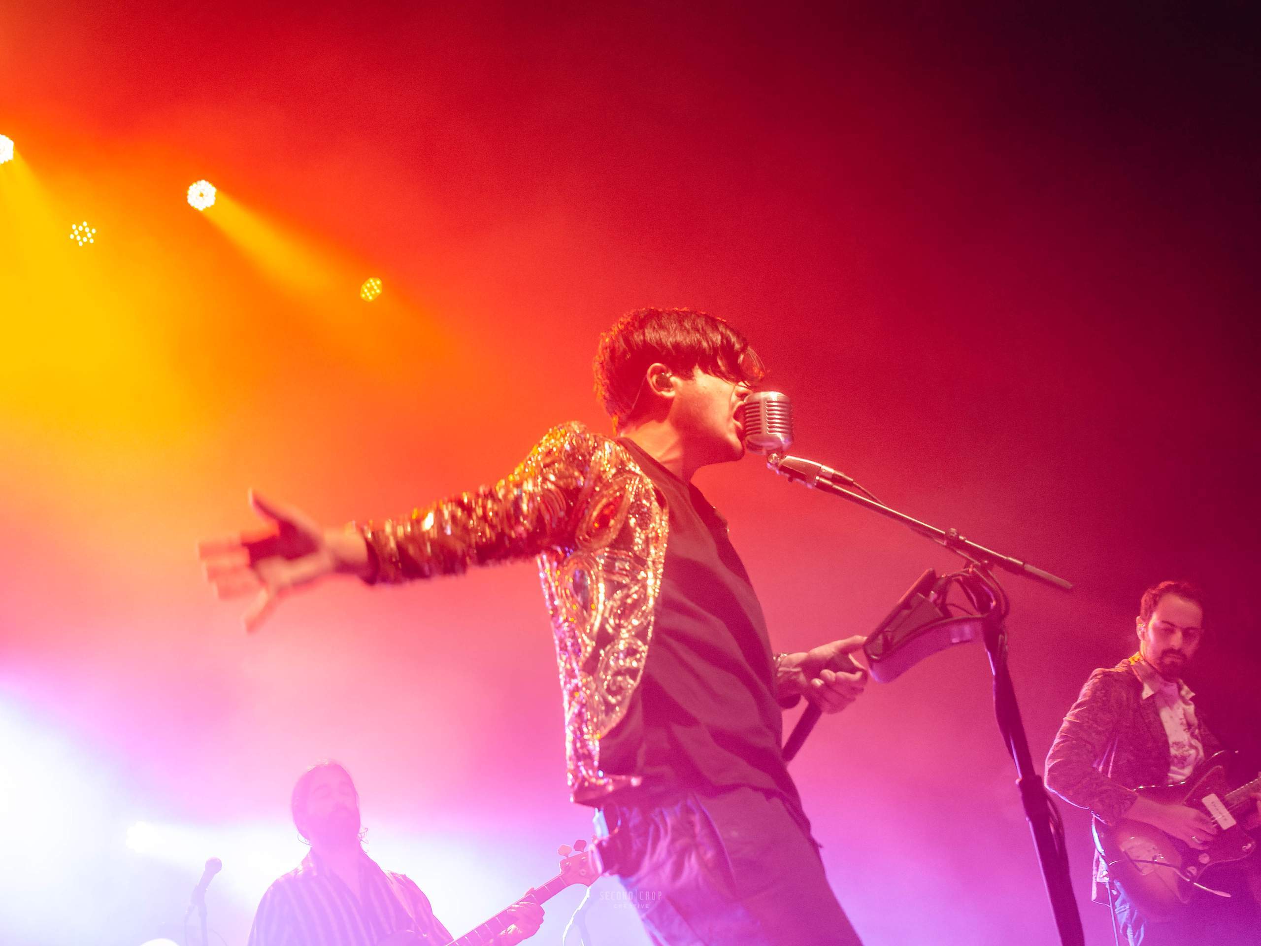 Young The Giant performs at The Orpheum in Madison, WI Nov. 6th, 2015, photography by Ross Harried for Second Crop Music