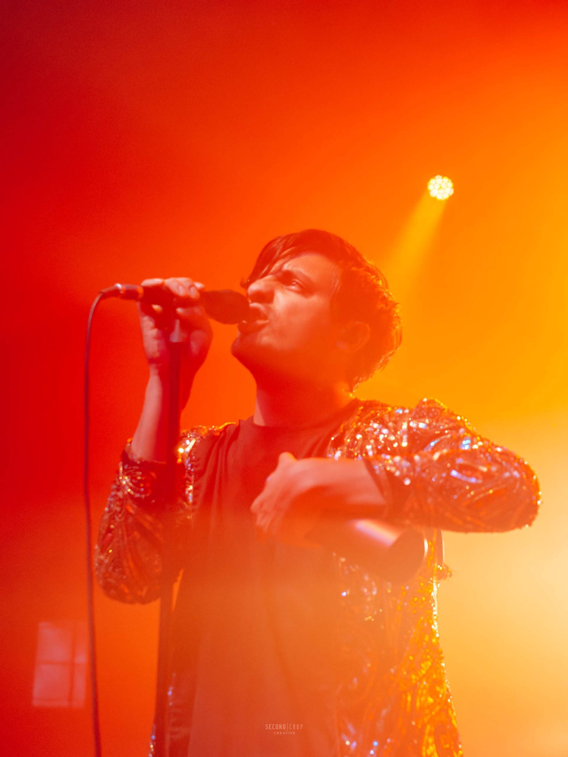 Young The Giant performs at The Orpheum in Madison, WI Nov. 6th, 2015, photography by Ross Harried for Second Crop Music