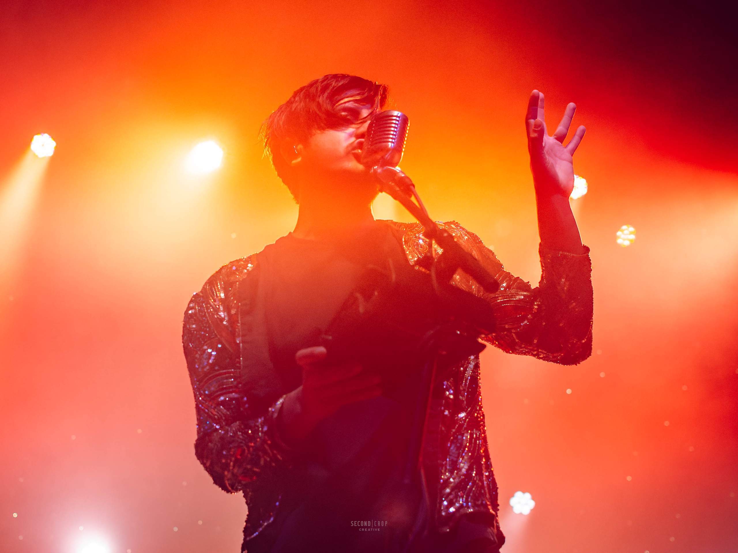 Young The Giant performs at The Orpheum in Madison, WI Nov. 6th, 2015, photography by Ross Harried for Second Crop Music