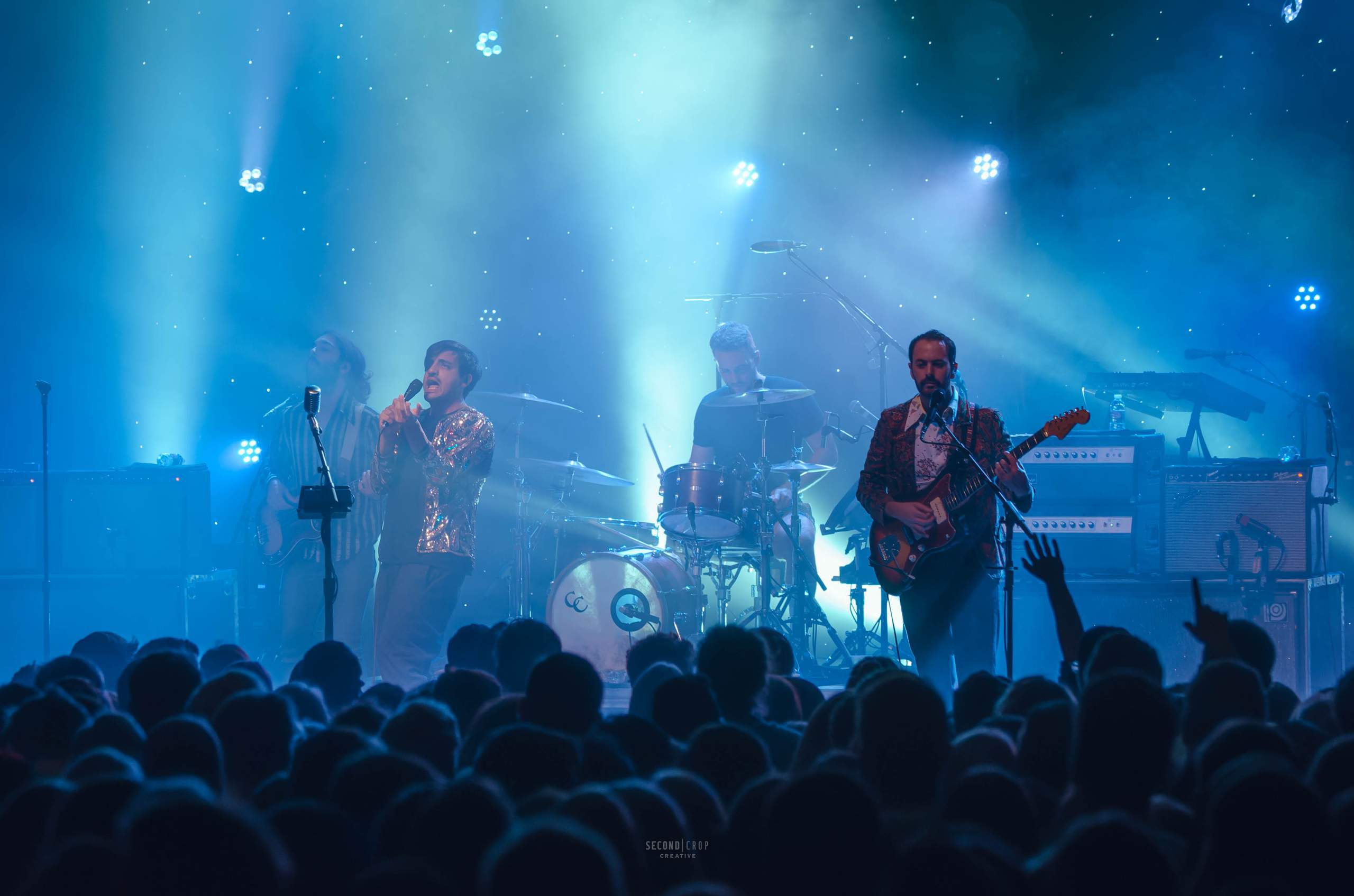 Young The Giant performs at The Orpheum in Madison, WI Nov. 6th, 2015, photography by Ross Harried for Second Crop Music