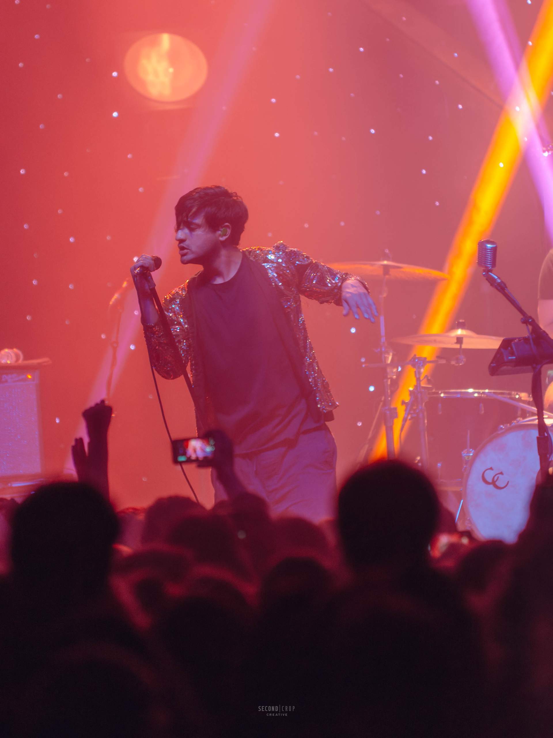Young The Giant performs at The Orpheum in Madison, WI Nov. 6th, 2015, photography by Ross Harried for Second Crop Music
