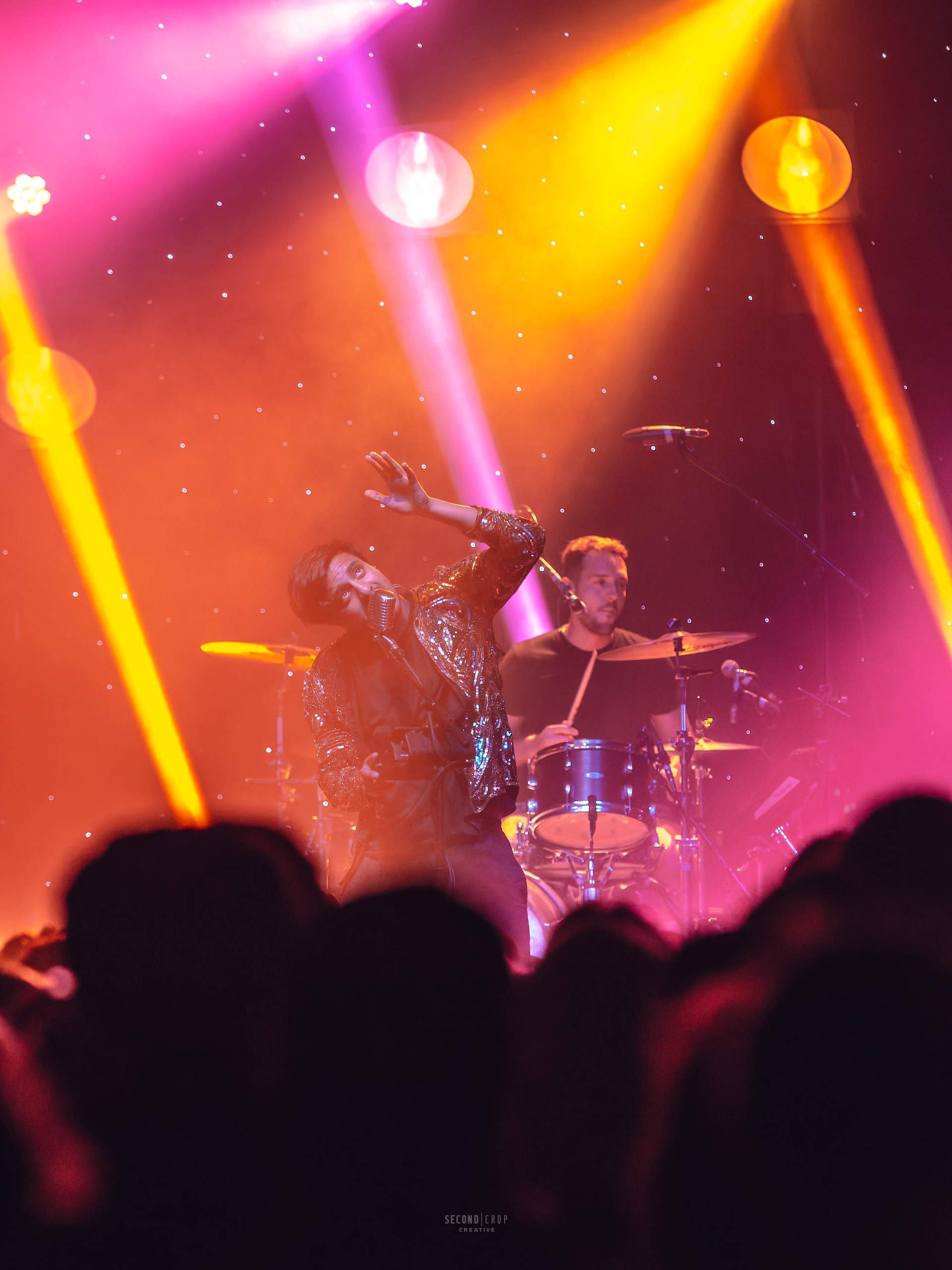 Young The Giant performs at The Orpheum in Madison, WI Nov. 6th, 2015, photography by Ross Harried for Second Crop Music