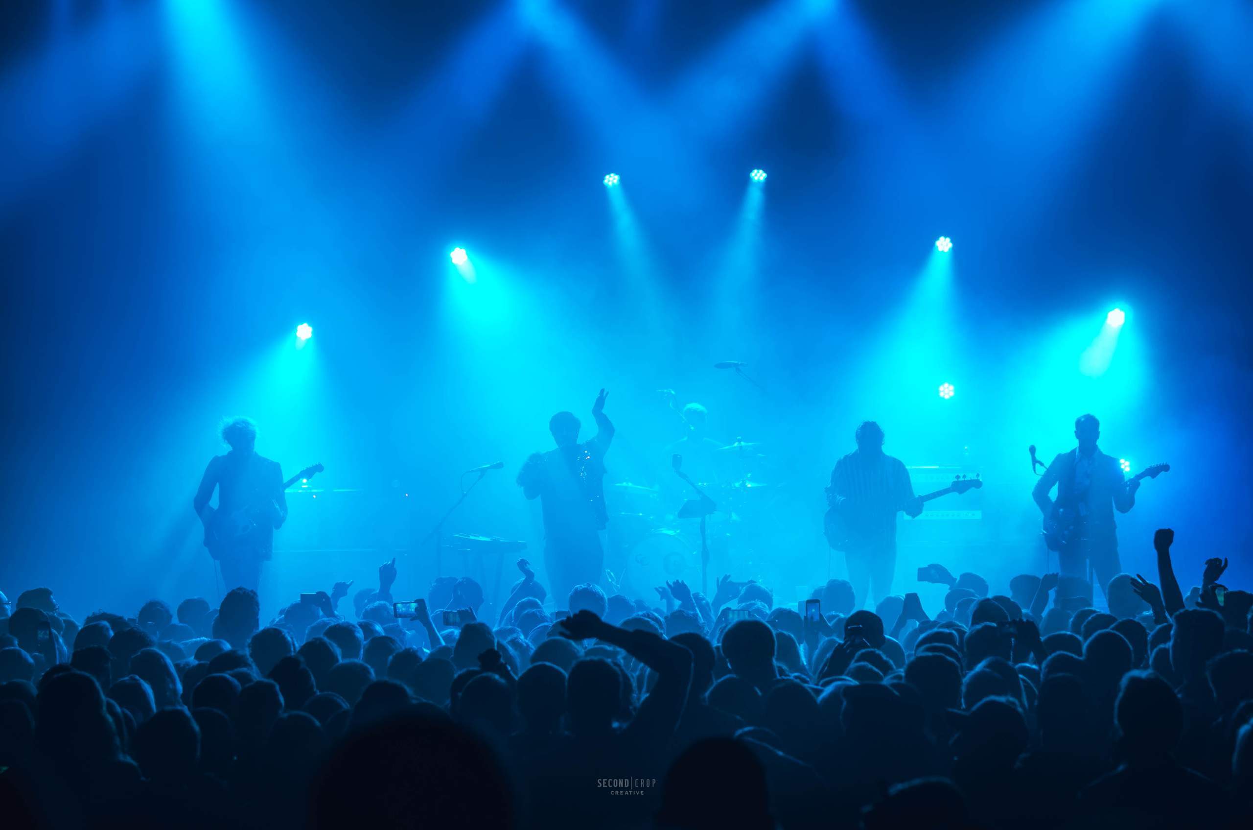 Young The Giant performs at The Orpheum in Madison, WI Nov. 6th, 2015, photography by Ross Harried for Second Crop Music