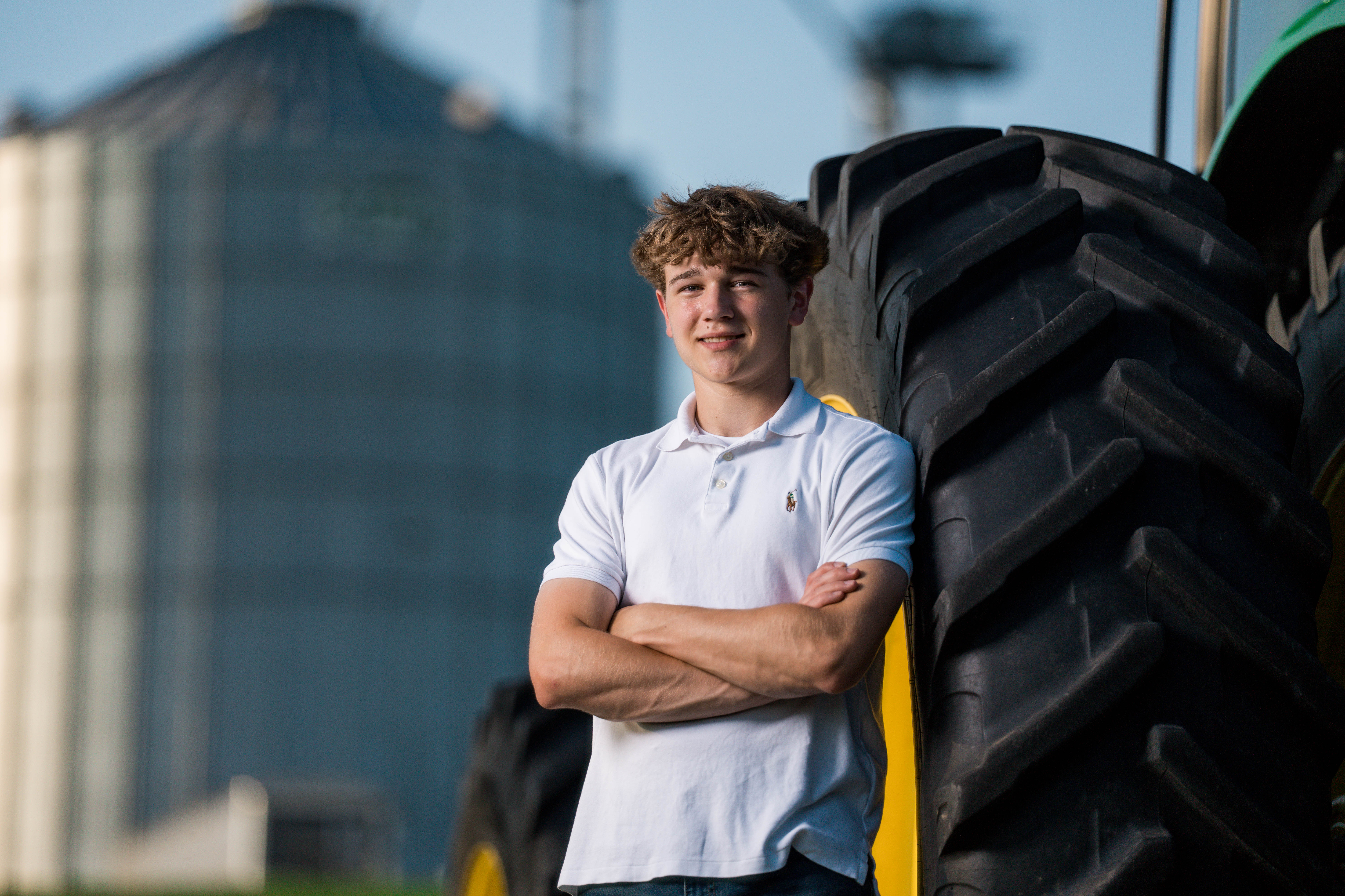 Click to View Larger Monroe High School Senior, Noah, class of 2026. Photography by Ross Harried for Second Crop Creative.