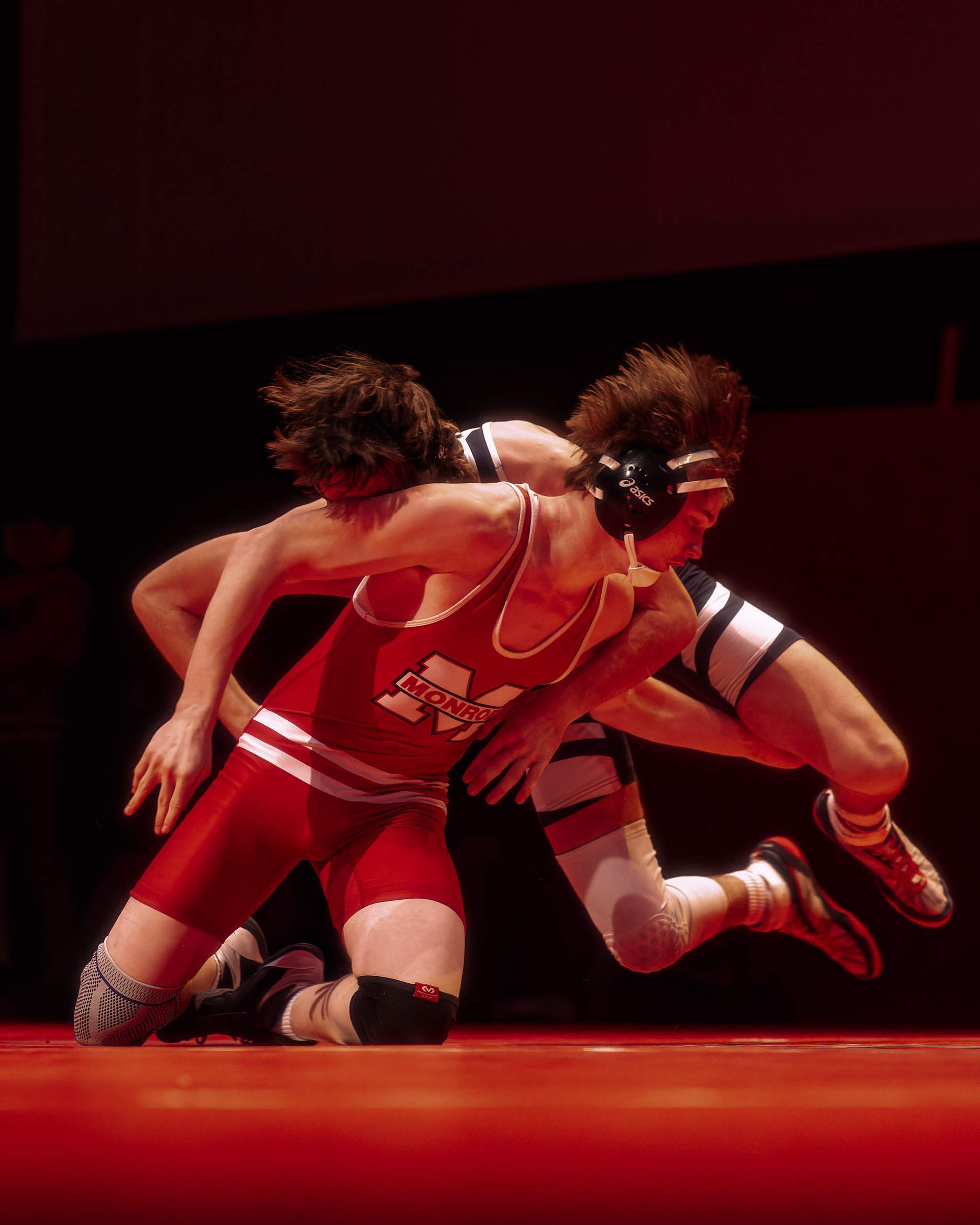 Monroe vs Reedsburg Wrestling, Monroe, WI January 6th, 2023, photography by Ross Harried for Second Crop Sports