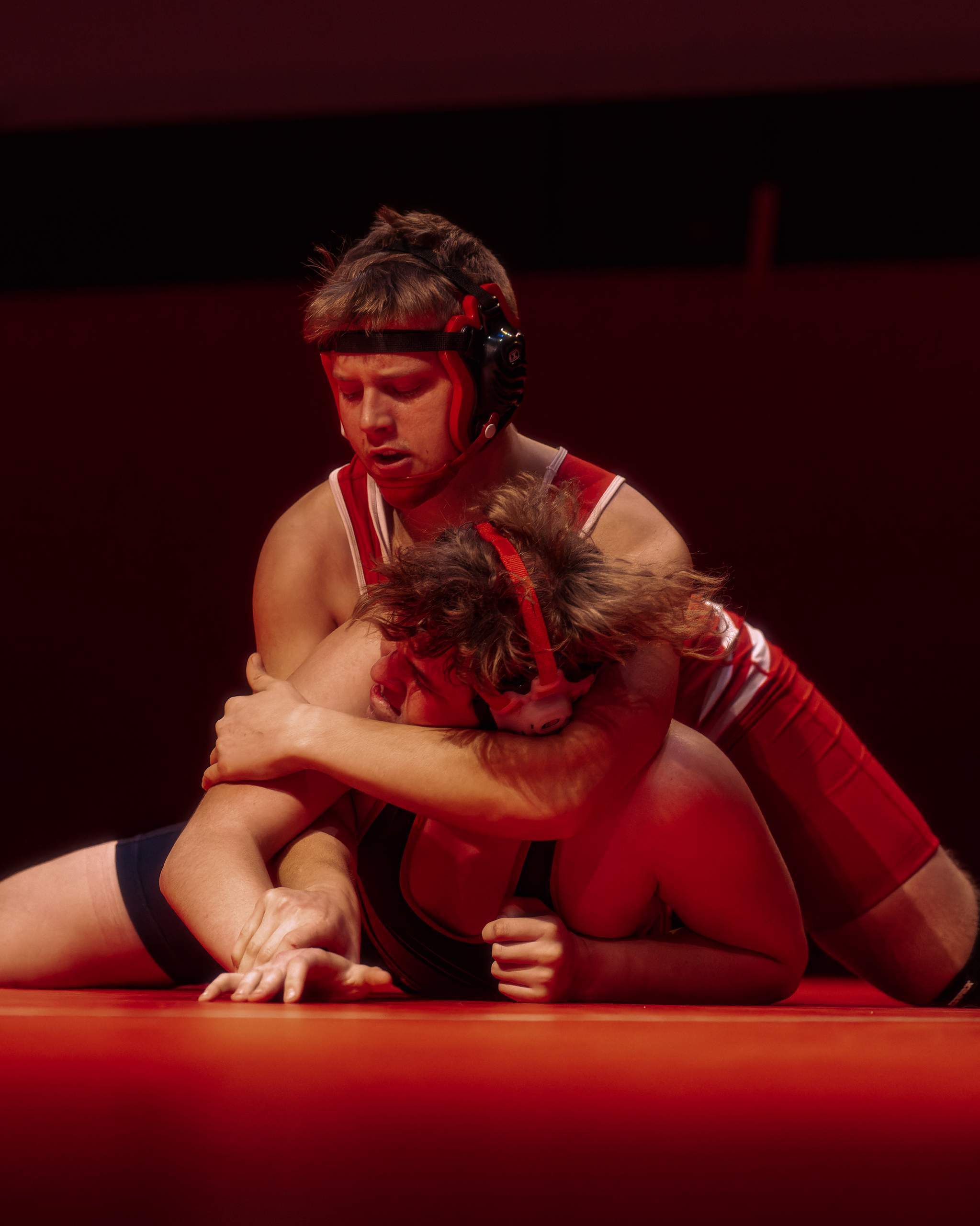 Monroe vs Reedsburg Wrestling, Monroe, WI January 6th, 2023, photography by Ross Harried for Second Crop Sports