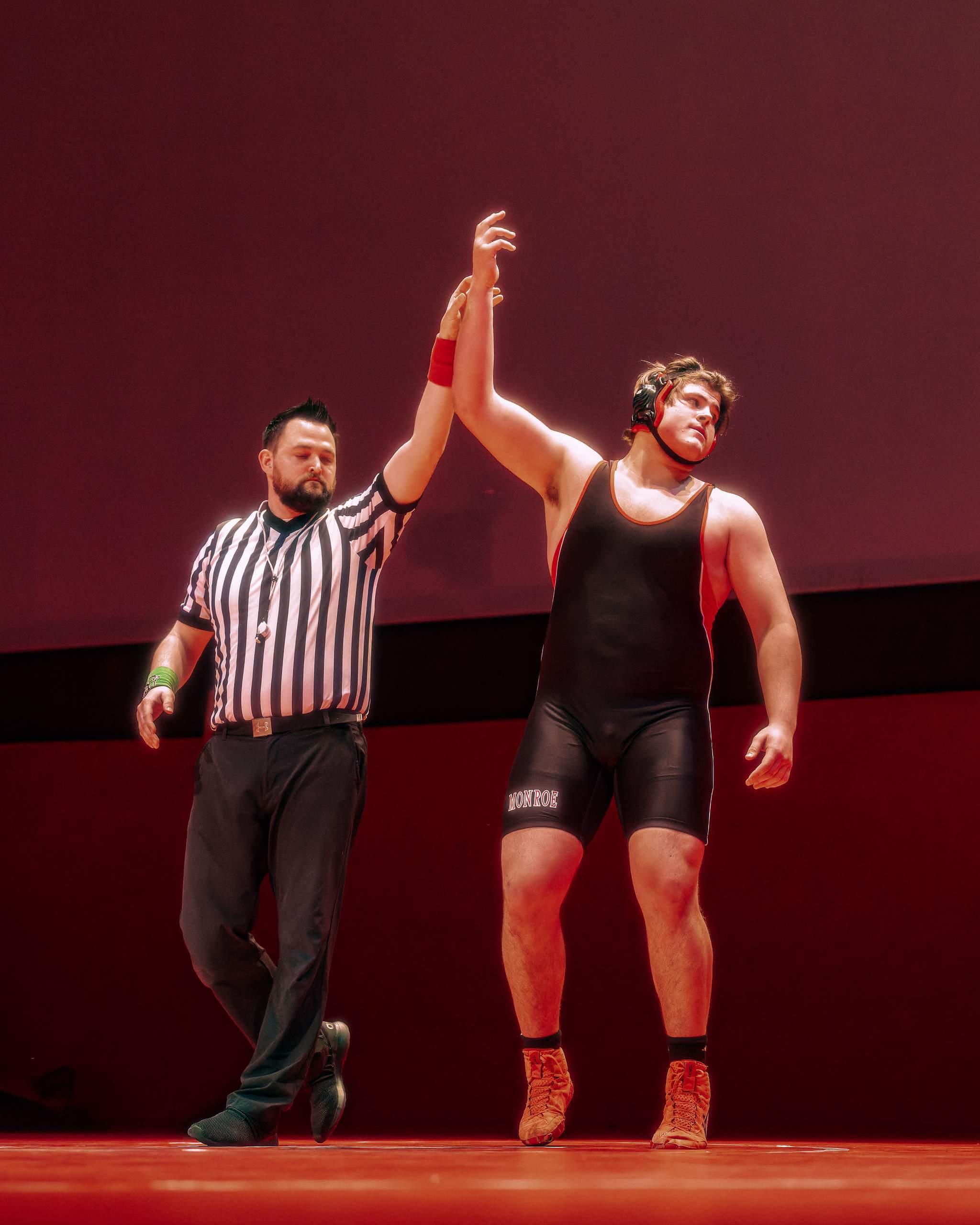 Monroe vs Reedsburg Wrestling, Monroe, WI January 6th, 2023, photography by Ross Harried for Second Crop Sports