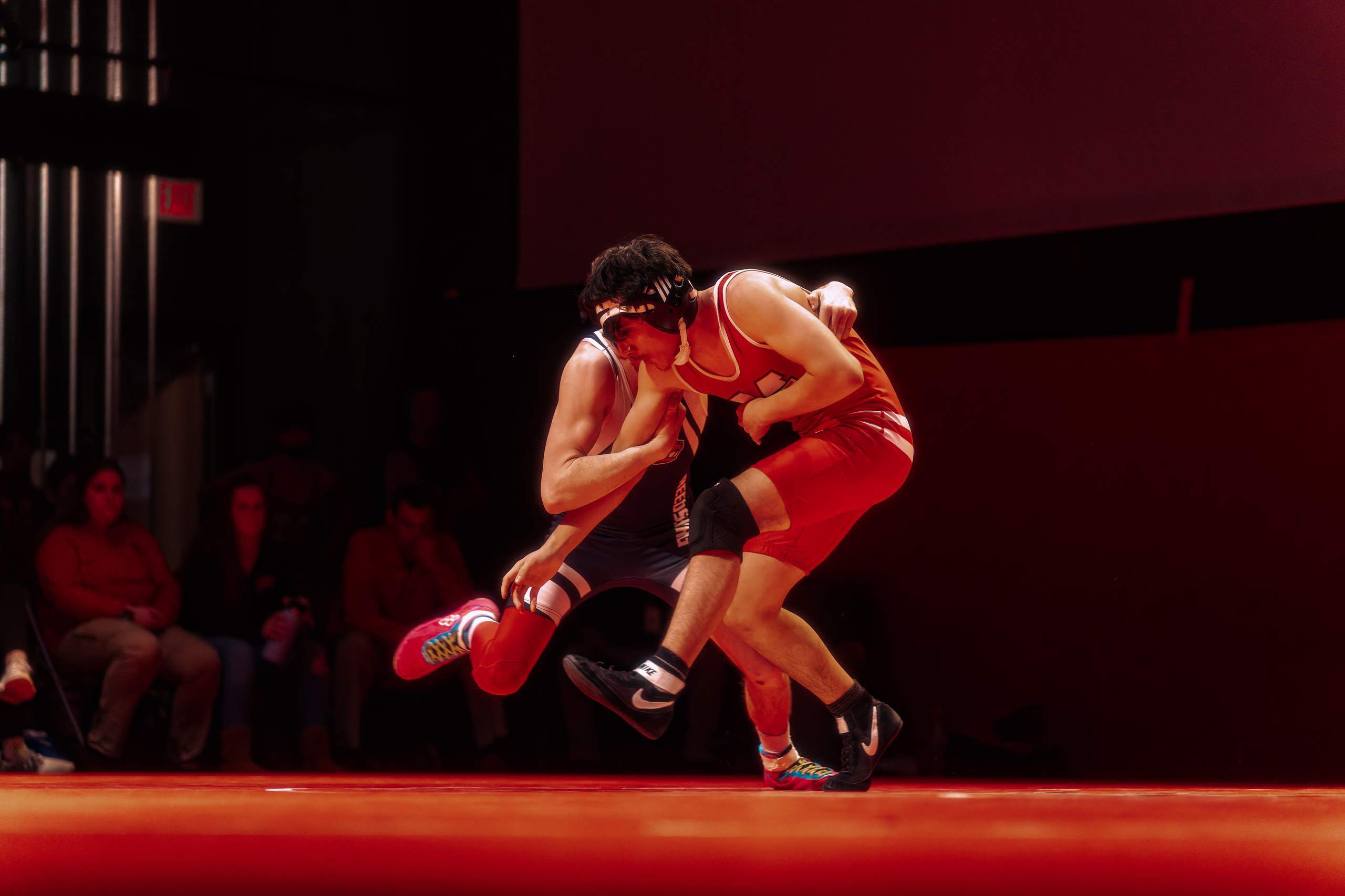 Monroe vs Reedsburg Wrestling, Monroe, WI January 6th, 2023, photography by Ross Harried for Second Crop Sports