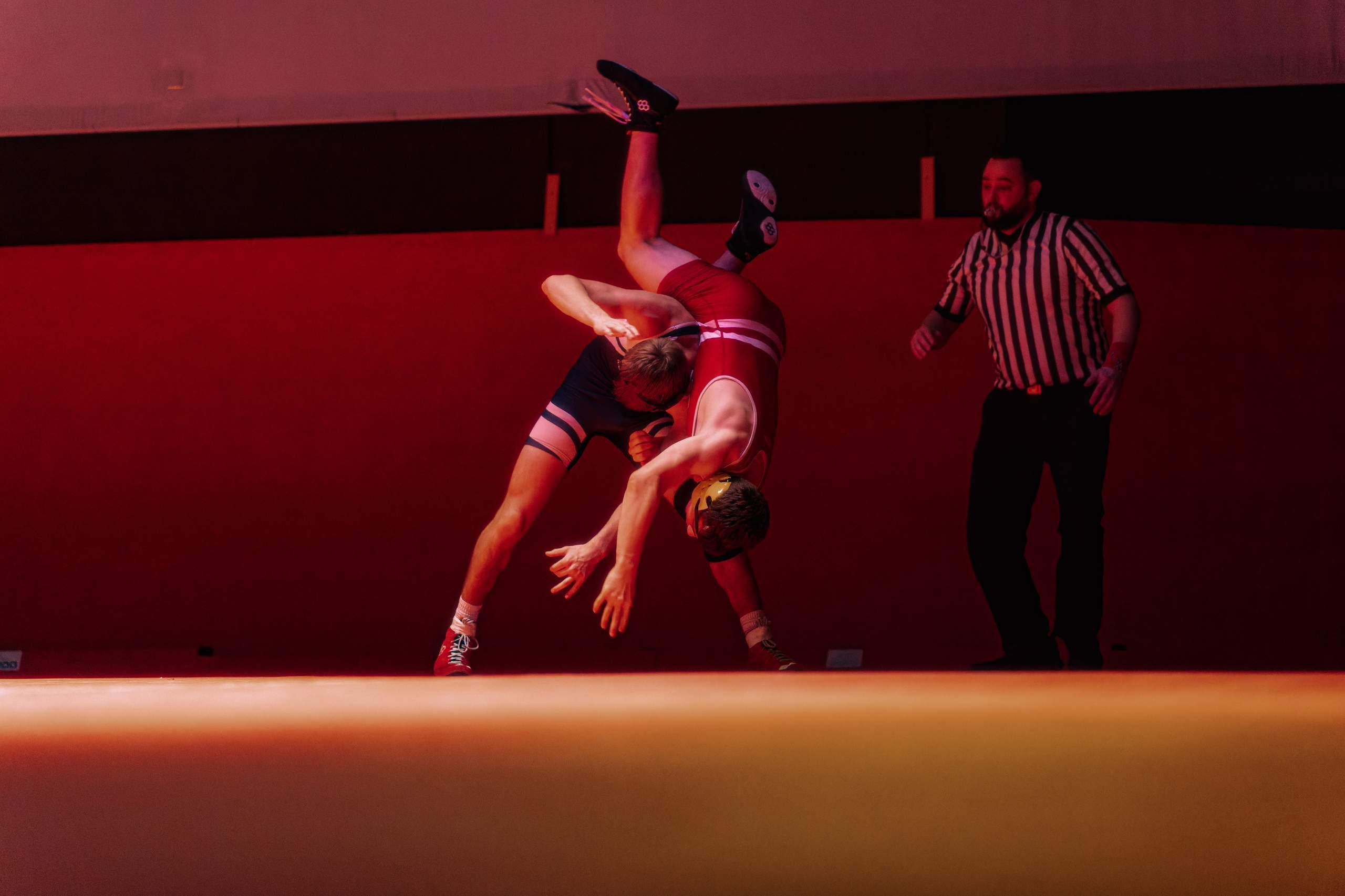 Monroe vs Reedsburg Wrestling, Monroe, WI January 6th, 2023, photography by Ross Harried for Second Crop Sports