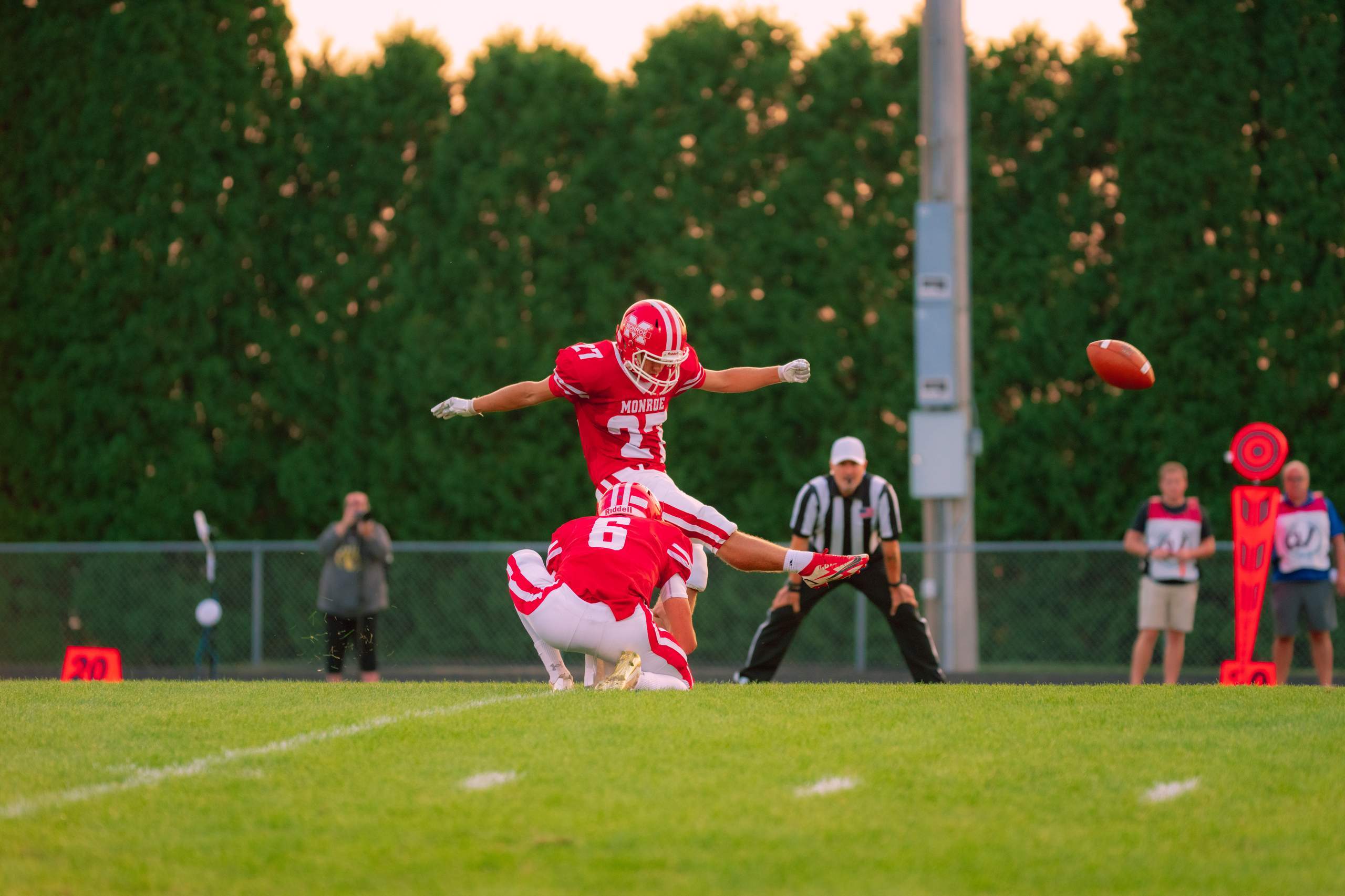 Monroe vs Beaver Dam Football, August 18th, 2023, photography by Ross Harried for Second Crop Sports