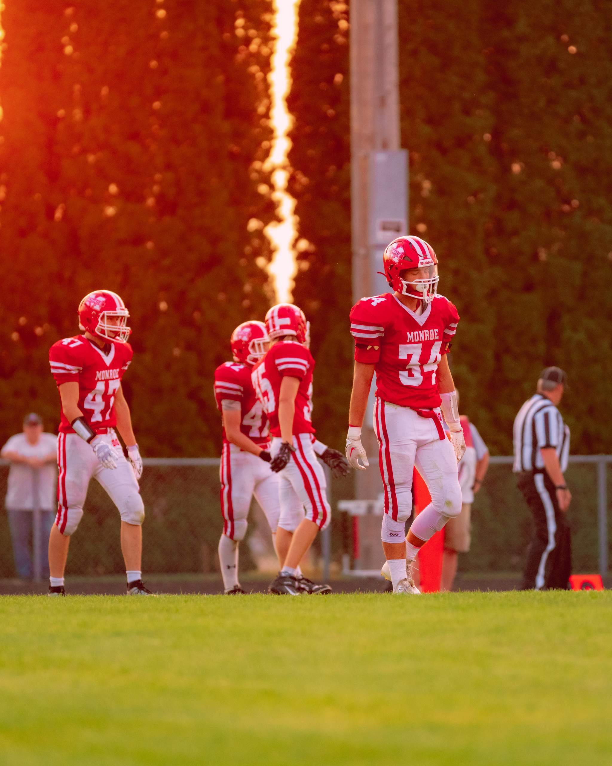 Monroe vs Beaver Dam Football, August 18th, 2023, photography by Ross Harried for Second Crop Sports