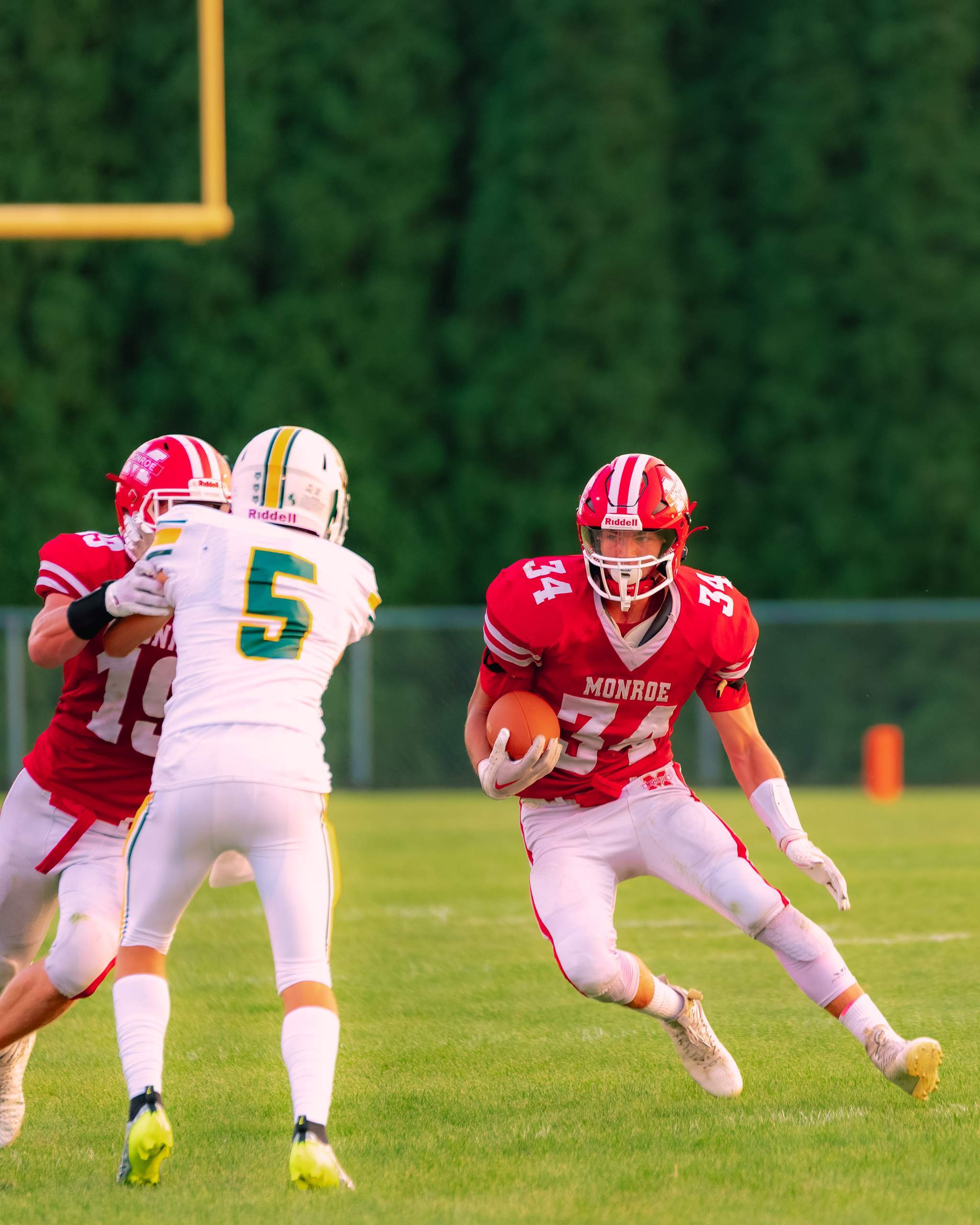 Monroe vs Beaver Dam Football, August 18th, 2023, photography by Ross Harried for Second Crop Sports