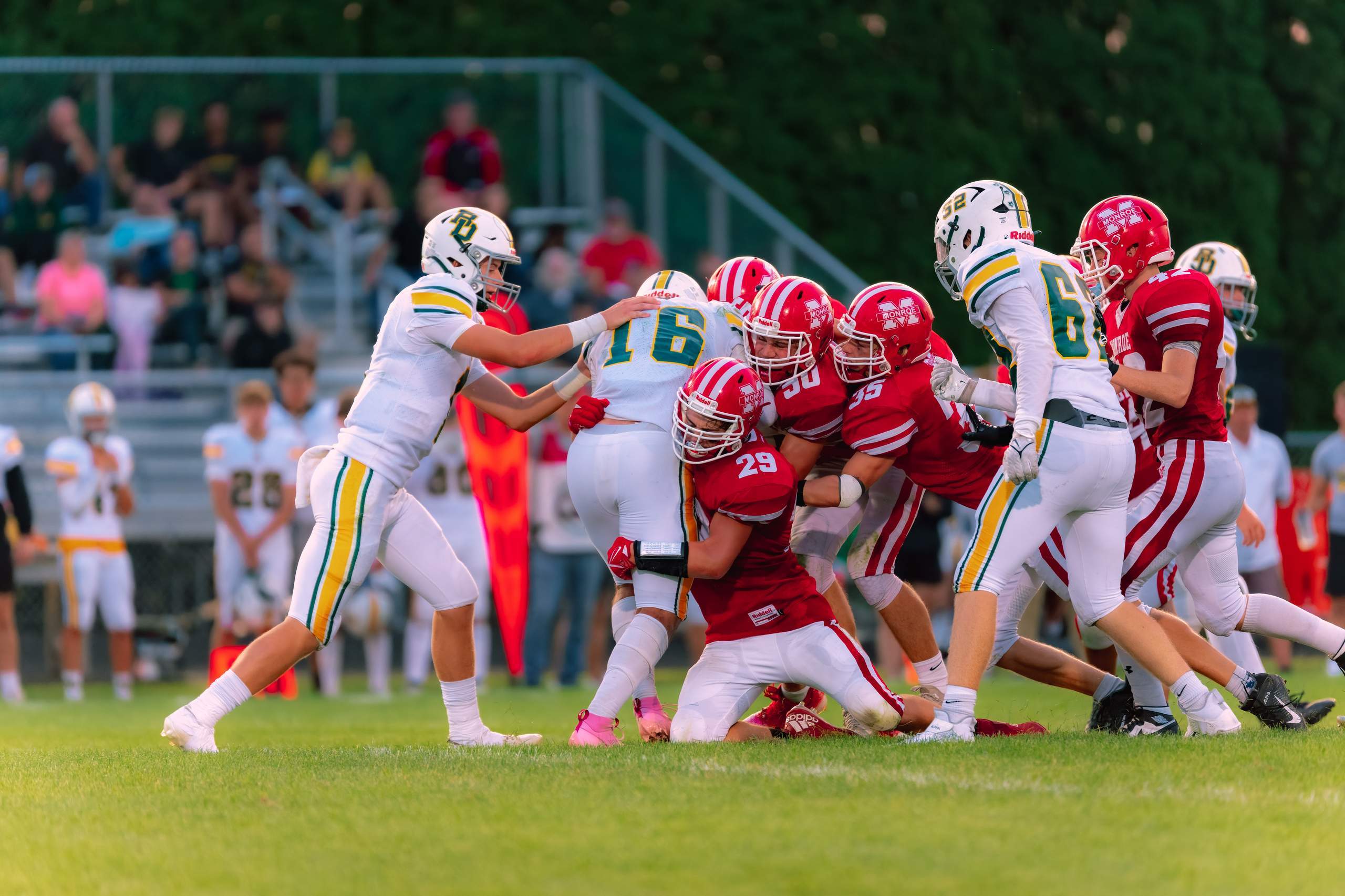 Monroe vs Beaver Dam Football, August 18th, 2023, photography by Ross Harried for Second Crop Sports