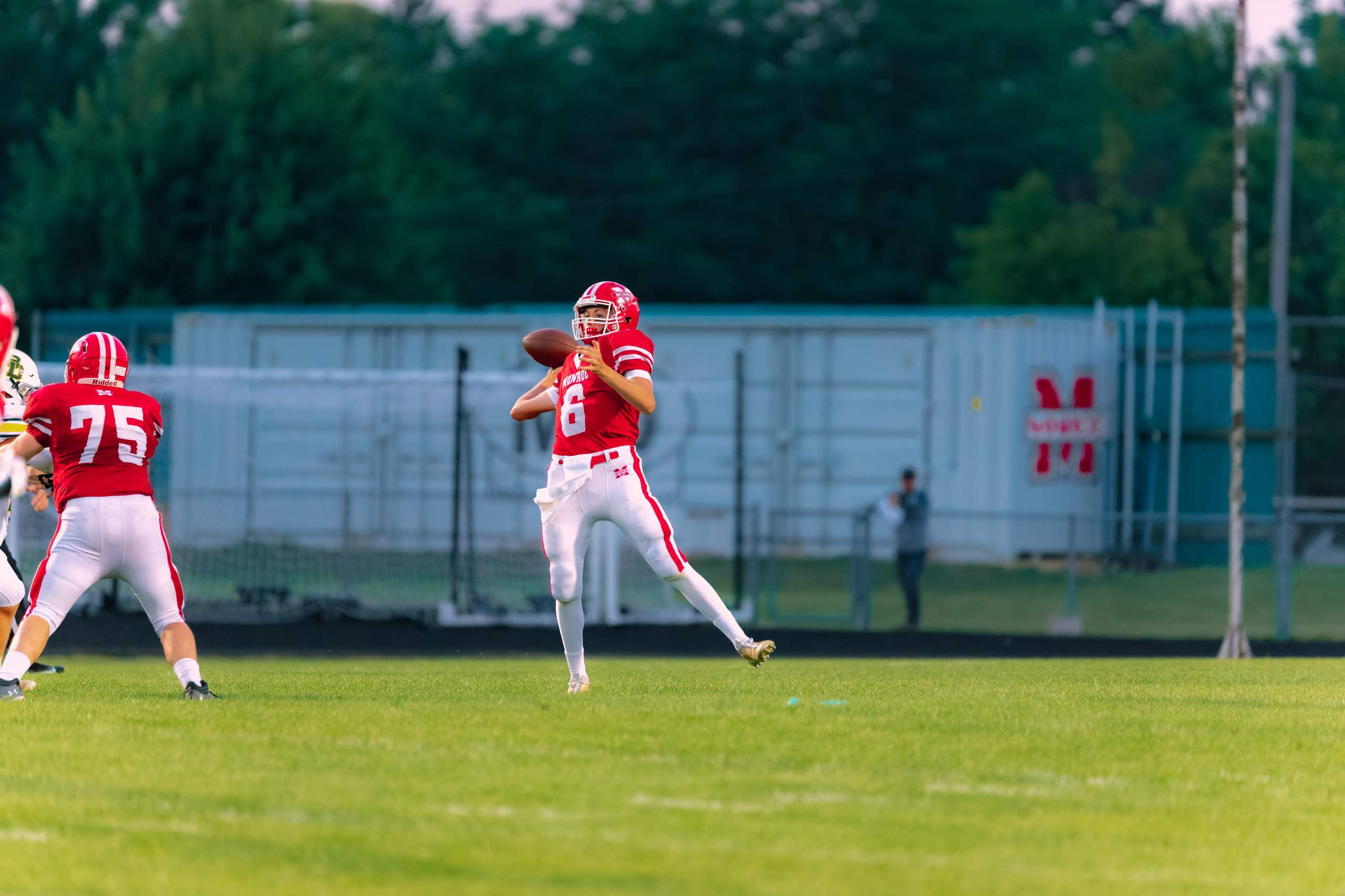 Monroe vs Beaver Dam Football, August 18th, 2023, photography by Ross Harried for Second Crop Sports